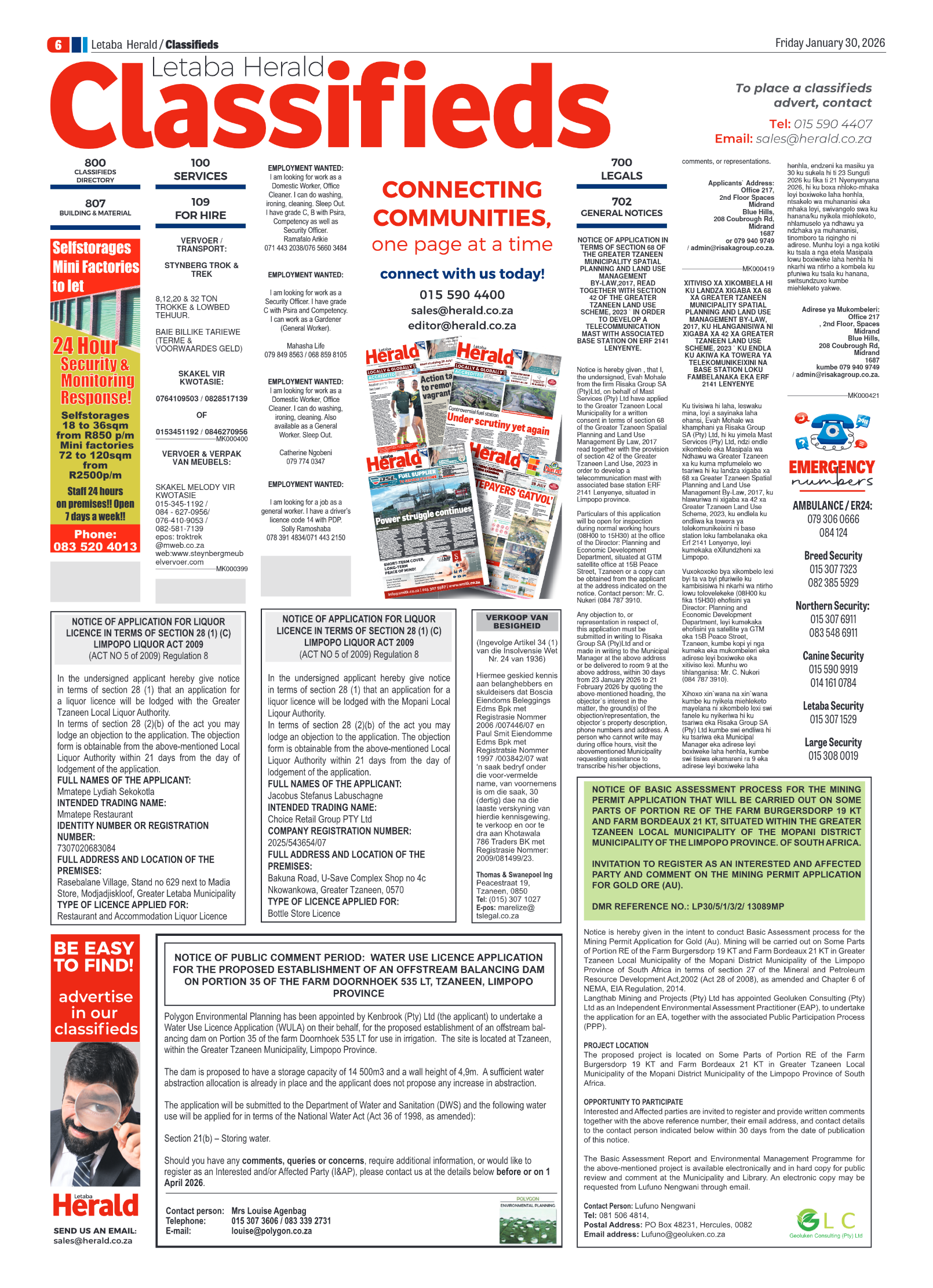 Letaba Herald 30 Jan 2026 page 10