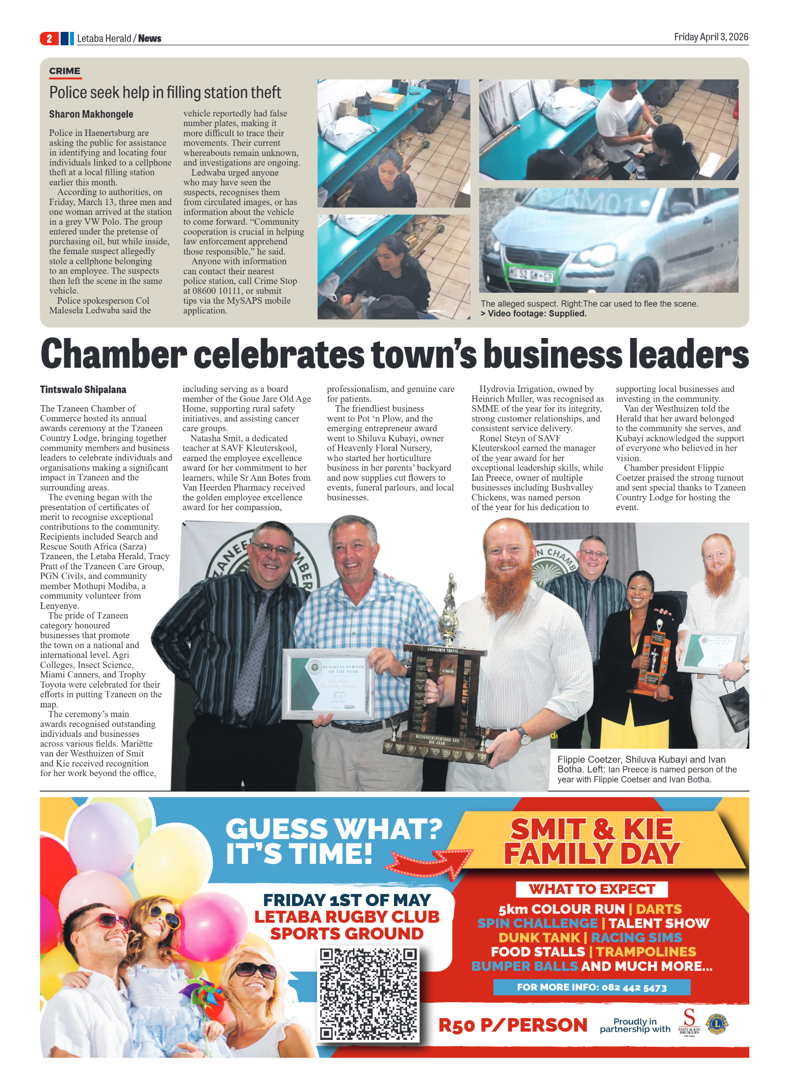 Letaba Herald 3 April 2026 page 2