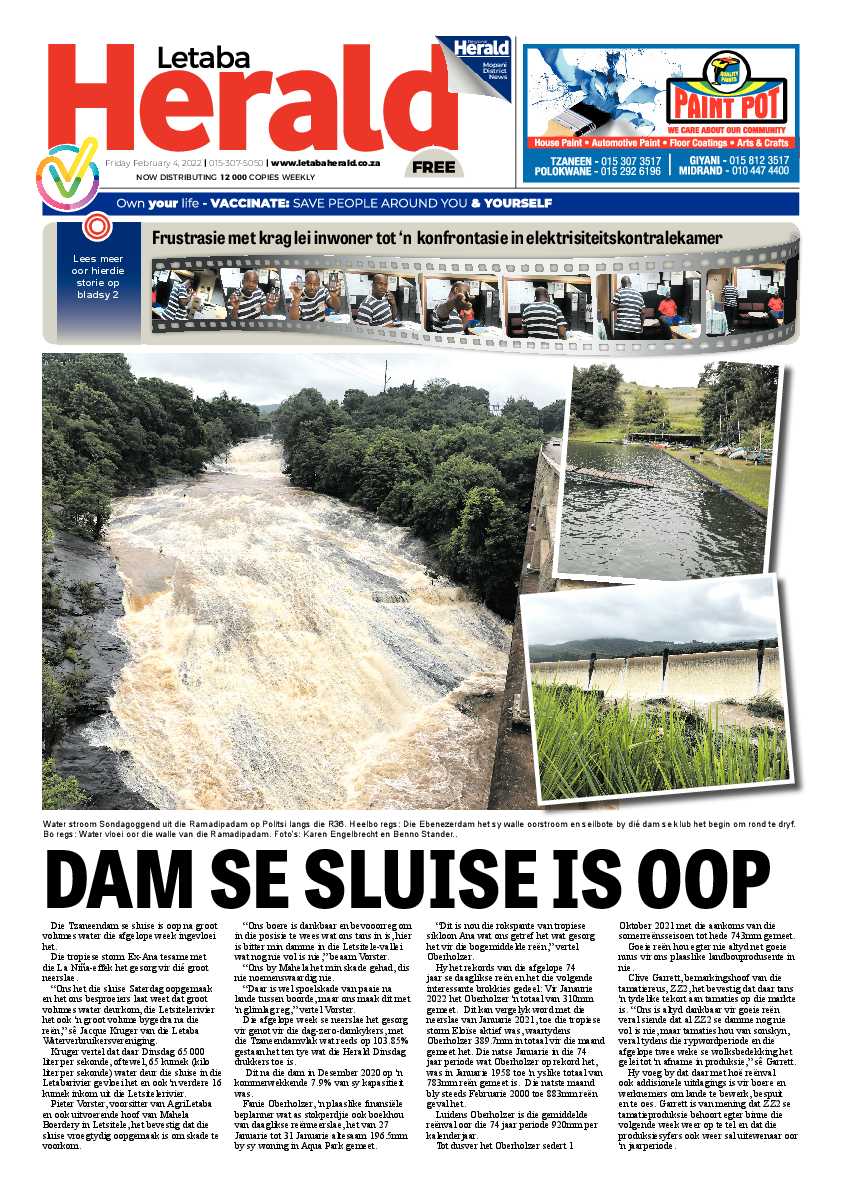 Letaba Herald 4 Feb 2022 page 1