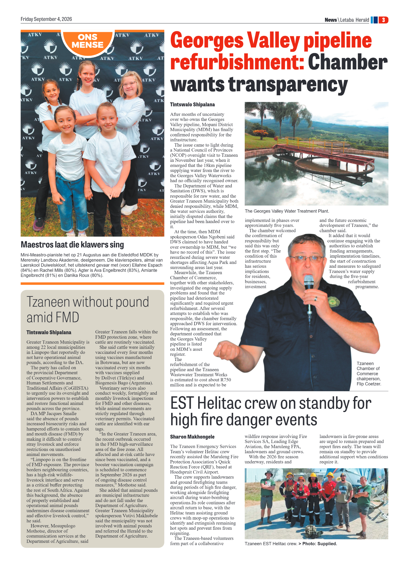 Letaba Herald 4 September 2026 page 3