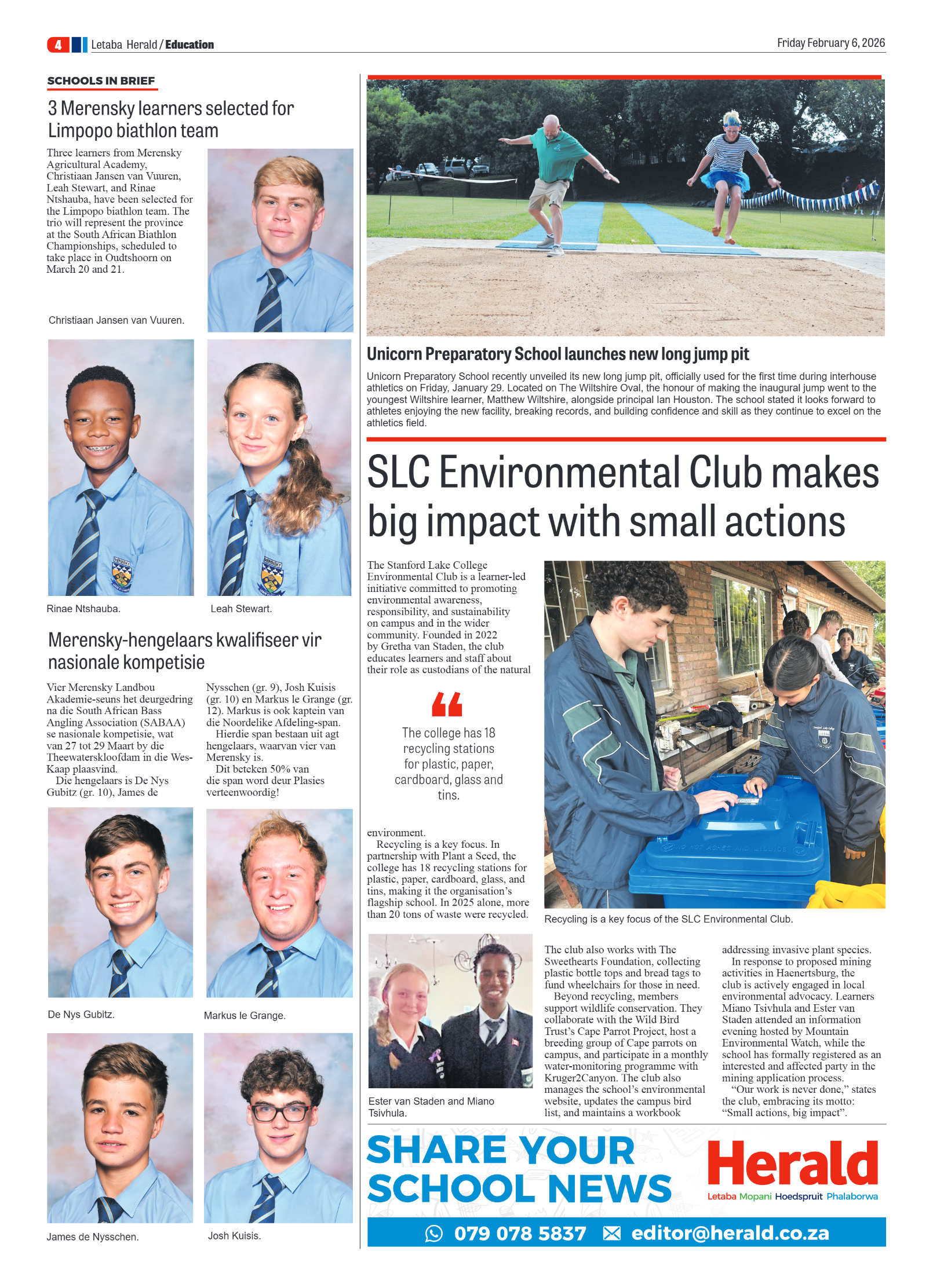 Letaba Herald 6 Feb 2026 page 4