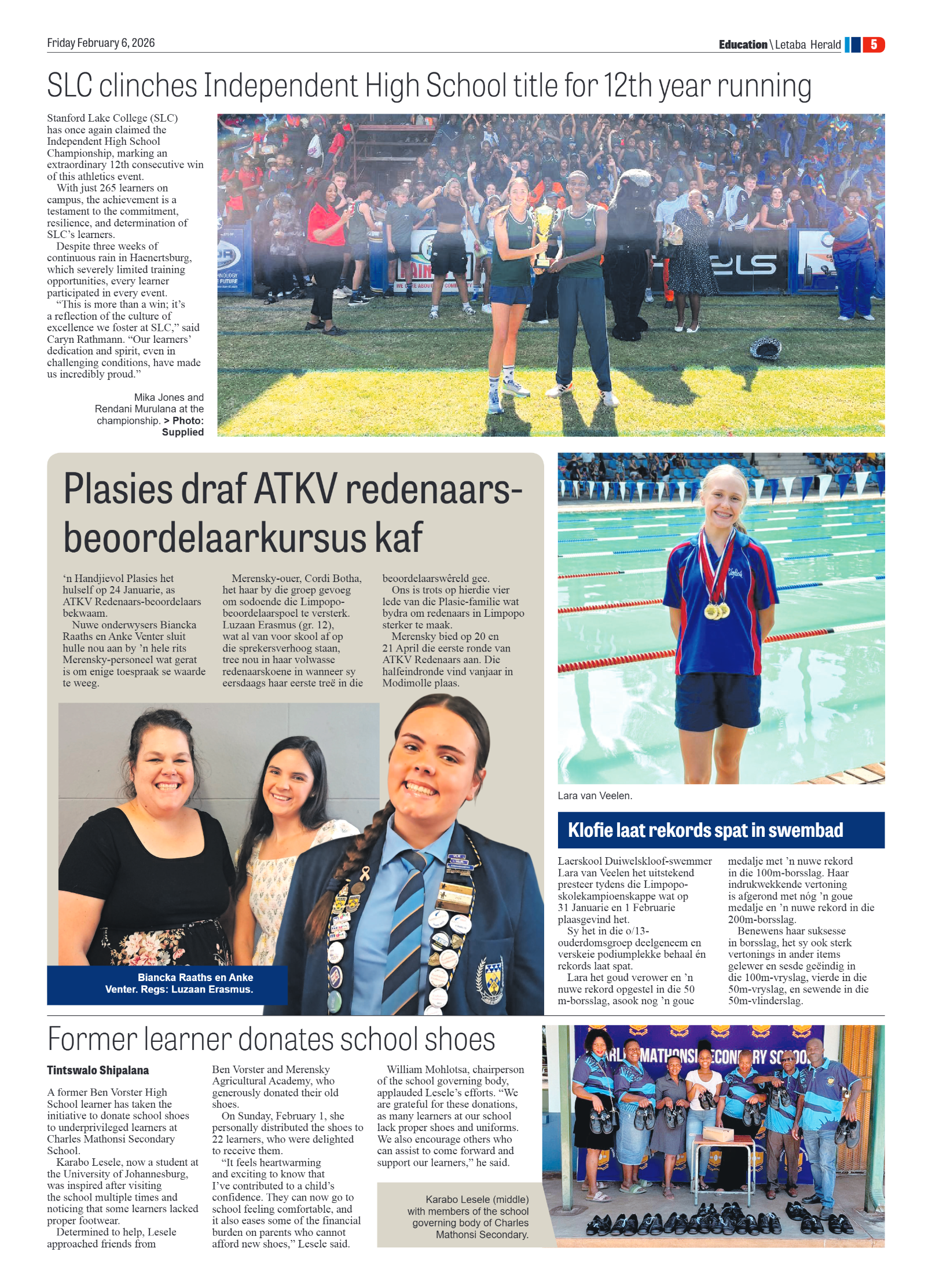 Letaba Herald 6 Feb 2026 page 9
