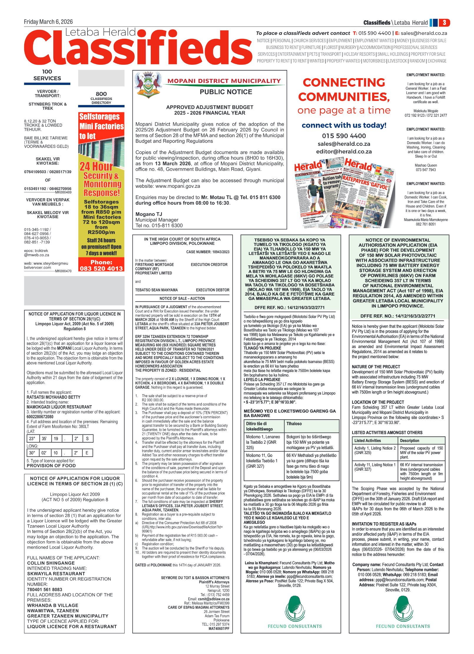 Letaba Herald 6 March 2026 page 7