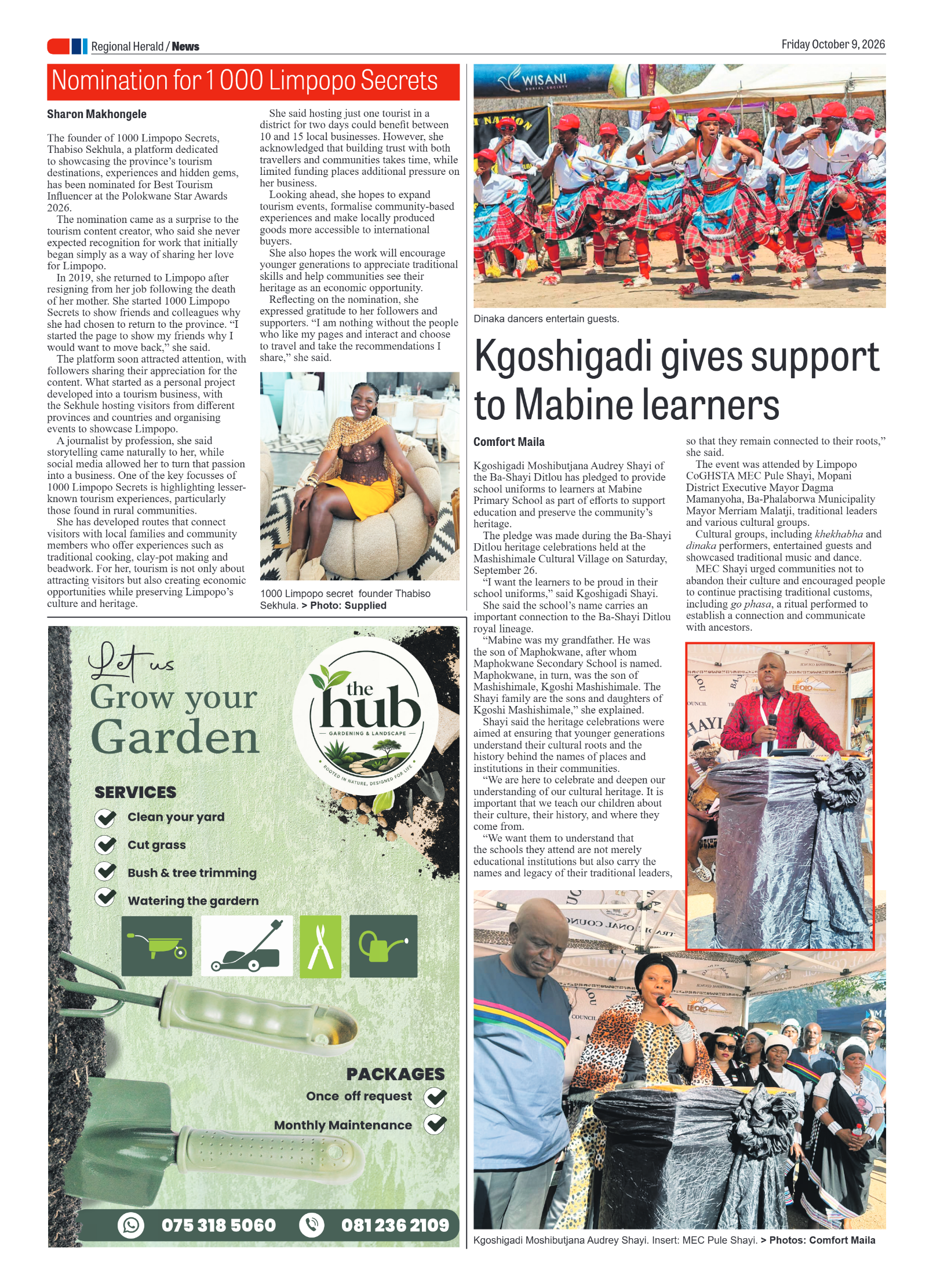 Letaba Herald 9 October 2026 page 4