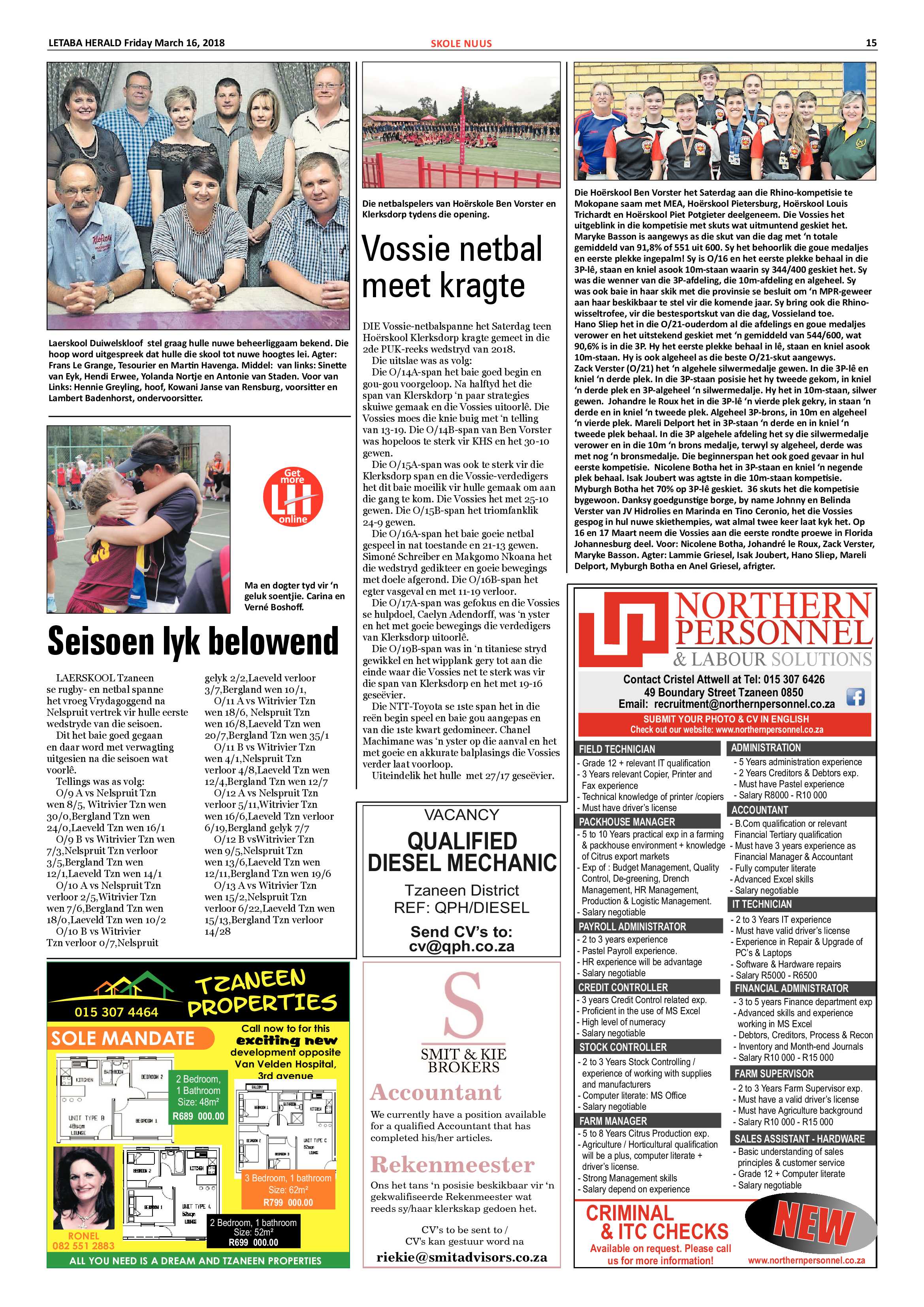 Letaba Herald – 16 March 2018 page 15