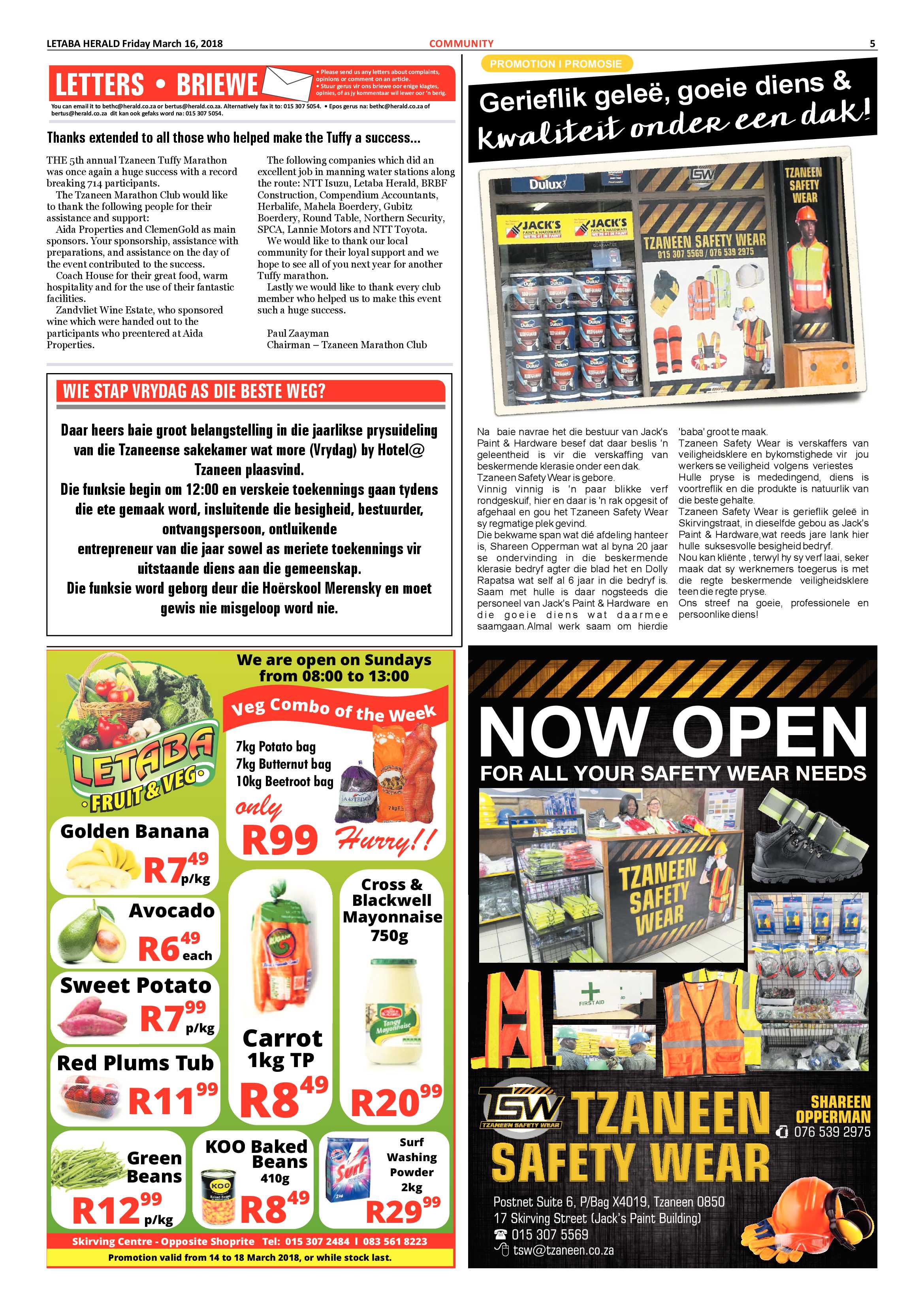 Letaba Herald – 16 March 2018 page 5