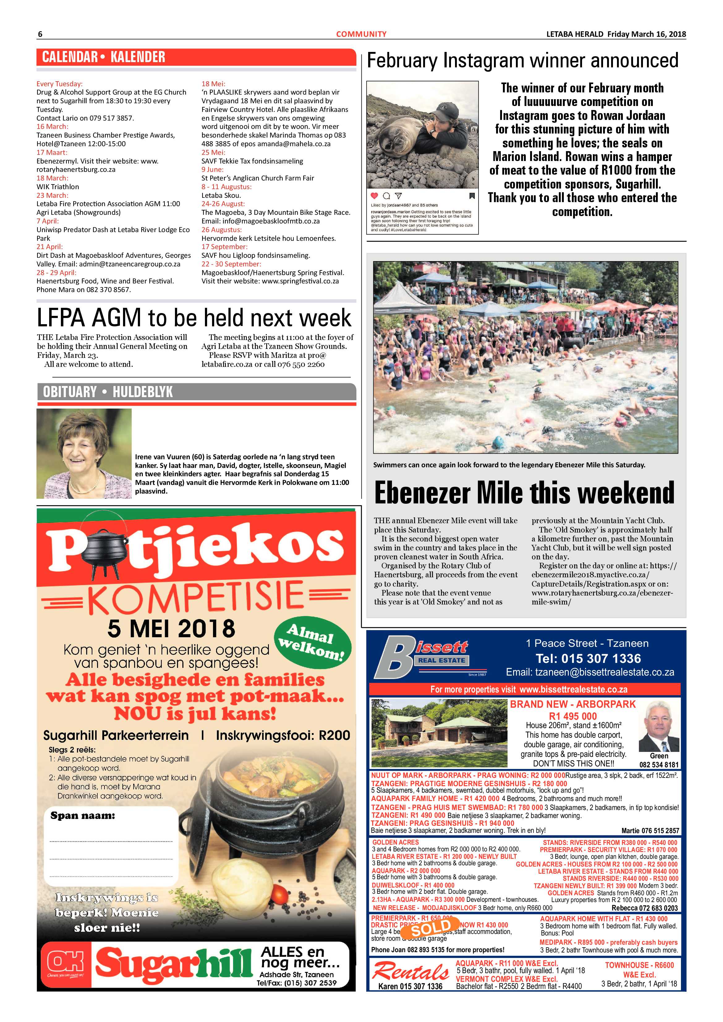 Letaba Herald – 16 March 2018 page 6