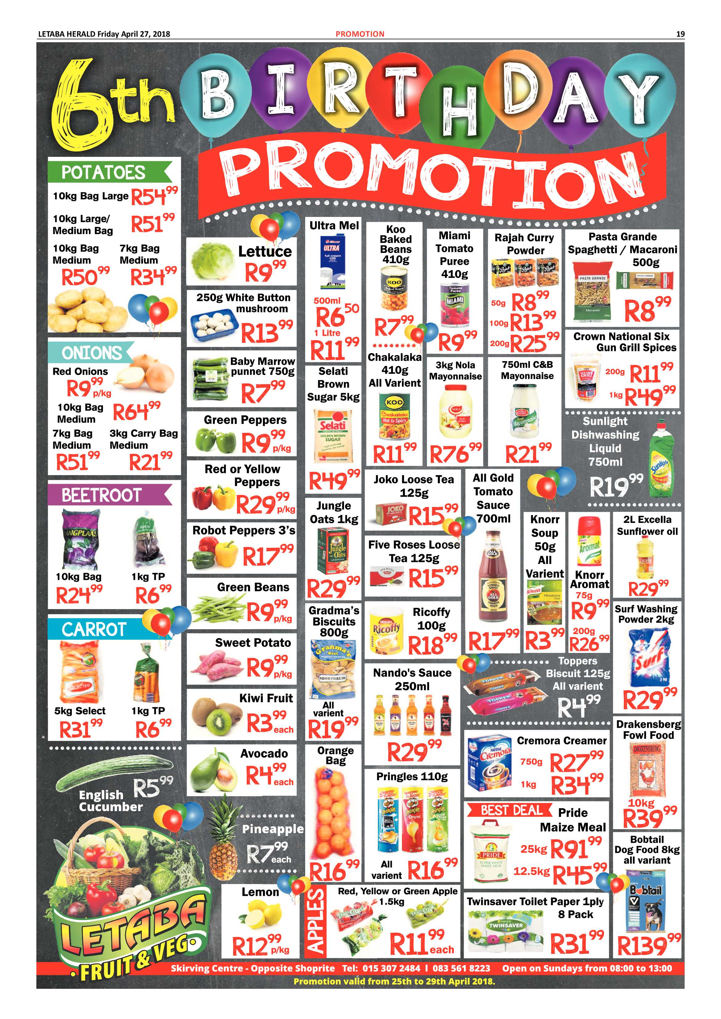 Letaba Herald  – 20 April 2018 page 19