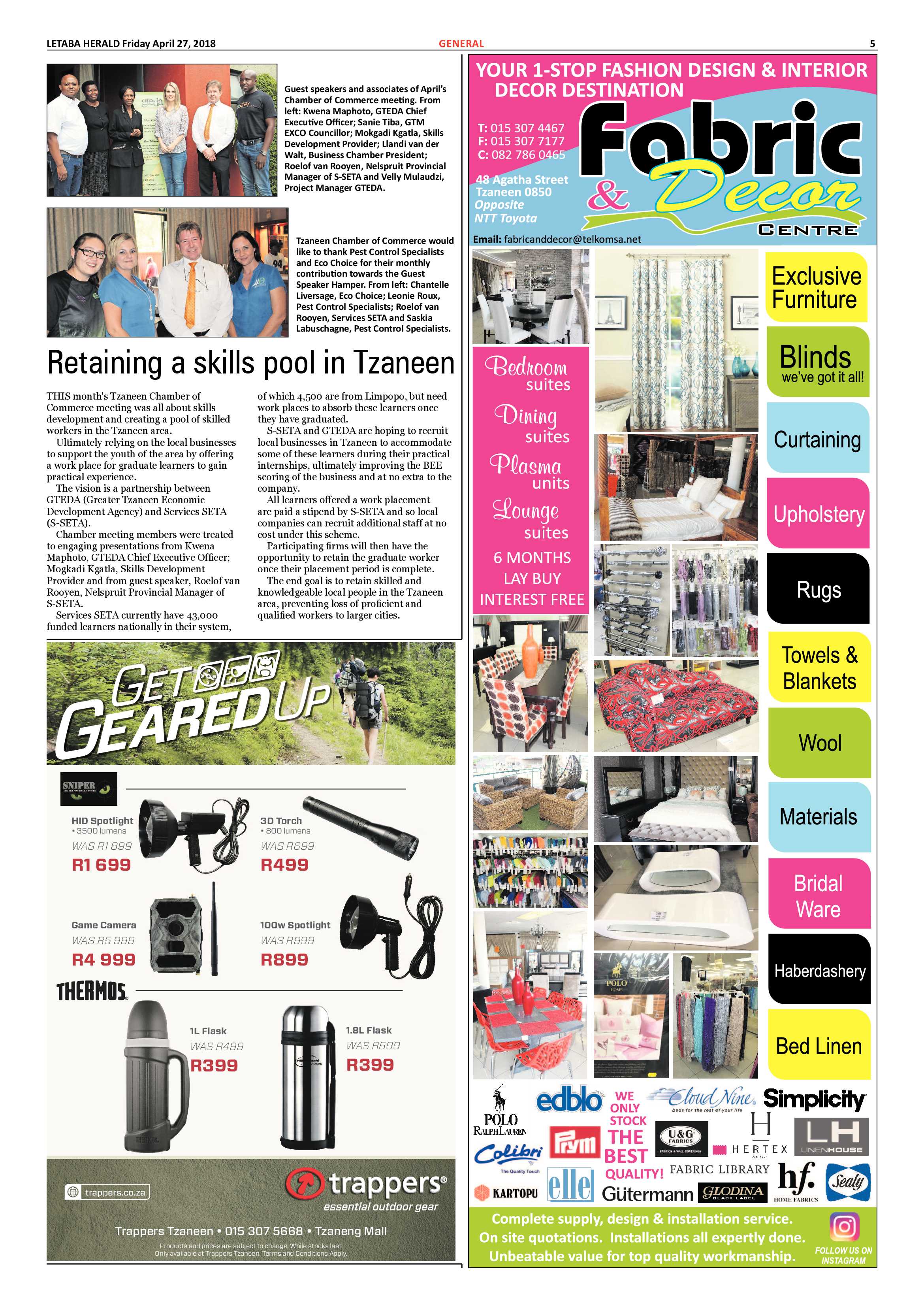 Letaba Herald  – 20 April 2018 page 5