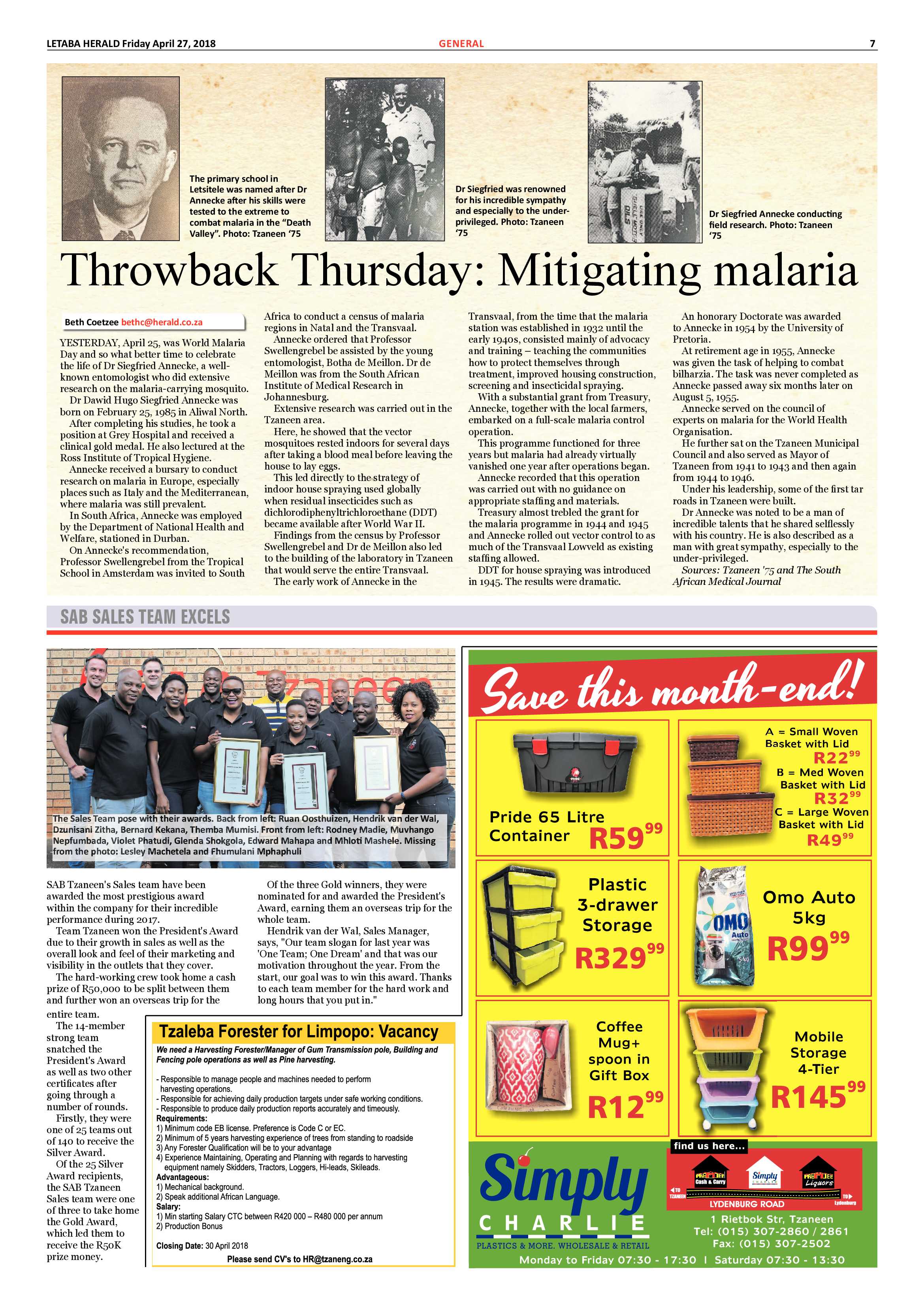 Letaba Herald  – 20 April 2018 page 7