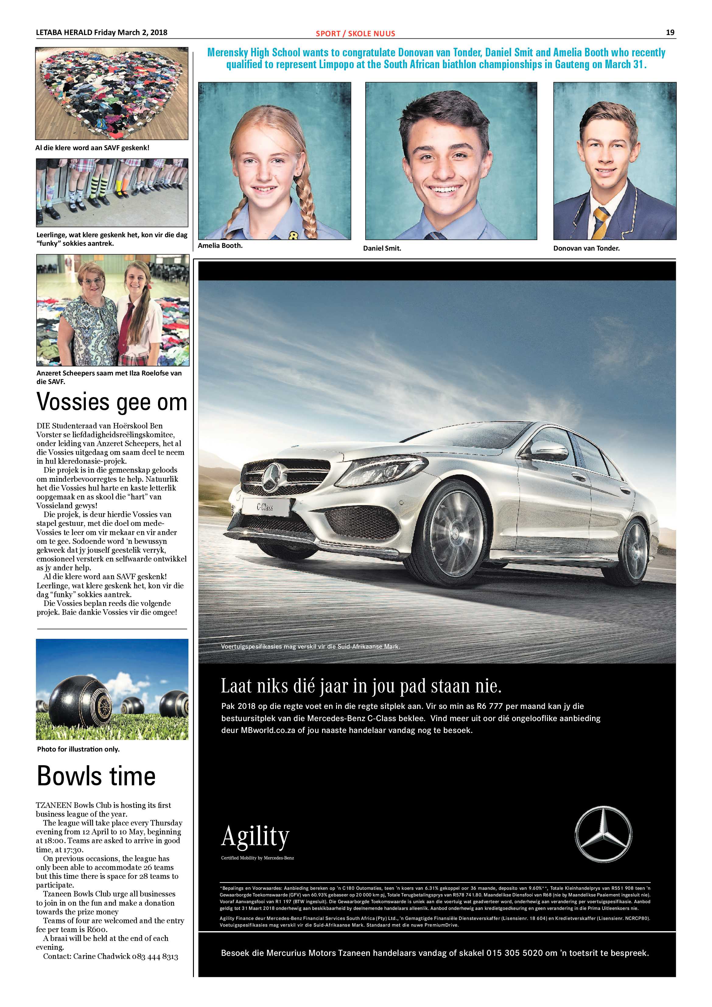Letaba Herald  – 2 March 2018 page 19