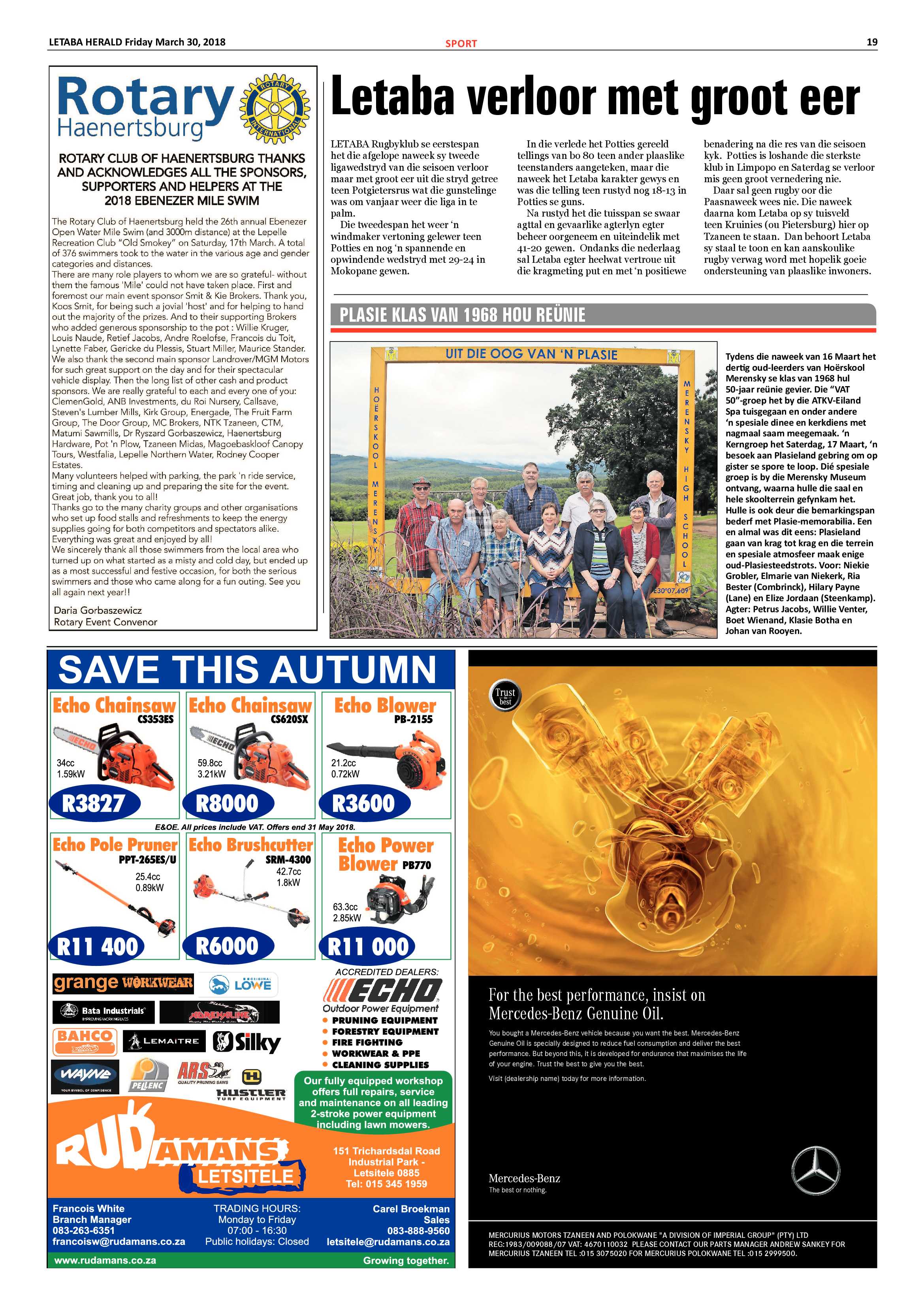 Letaba Herald – 30 March 2018 page 19