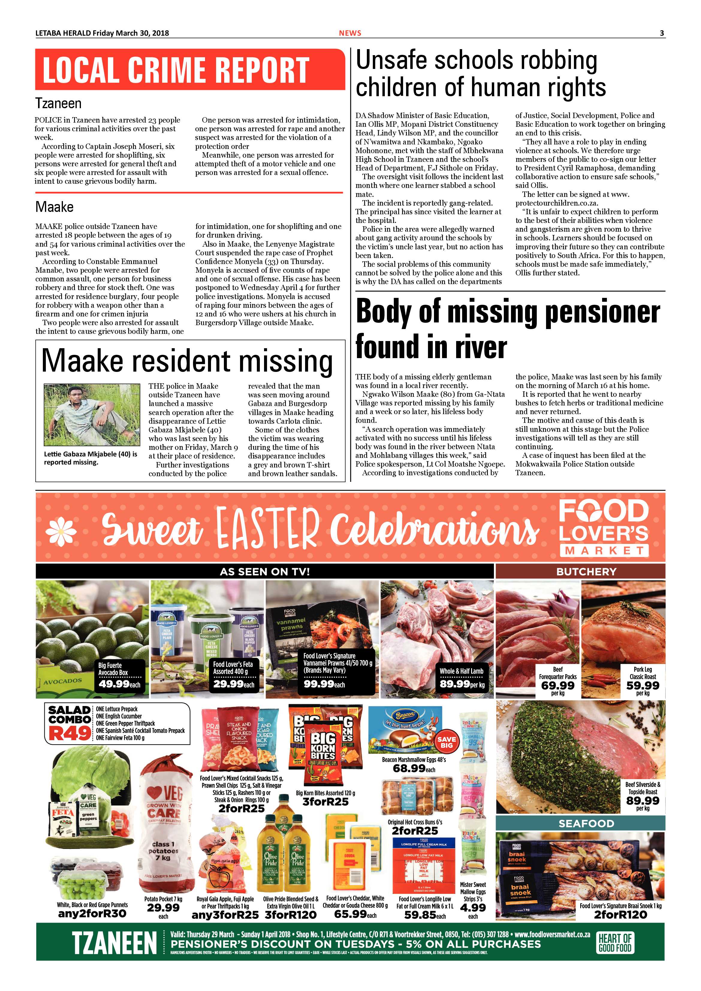 Letaba Herald – 30 March 2018 page 3