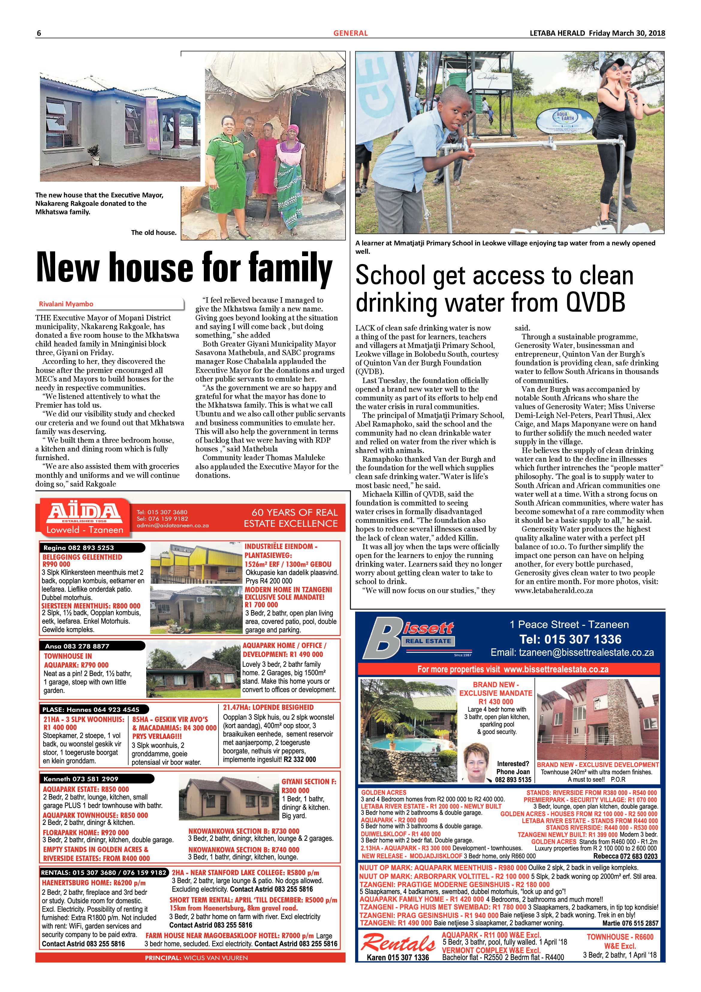 Letaba Herald – 30 March 2018 page 6