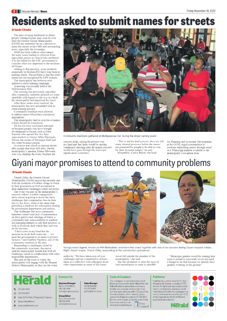 Mopani Herald page 2