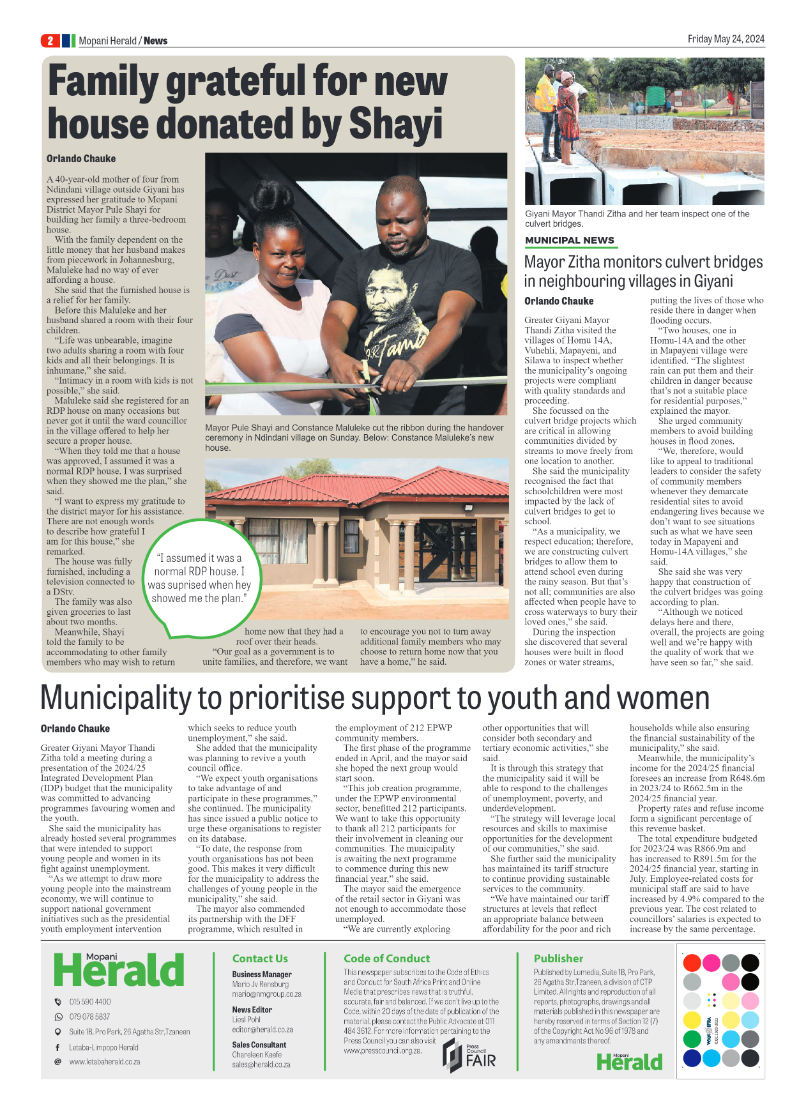 Mopani Herald page 2