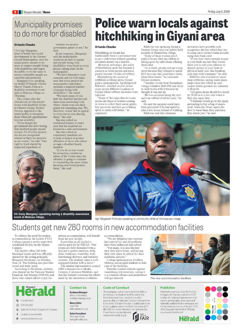 Mopani Herald page 2