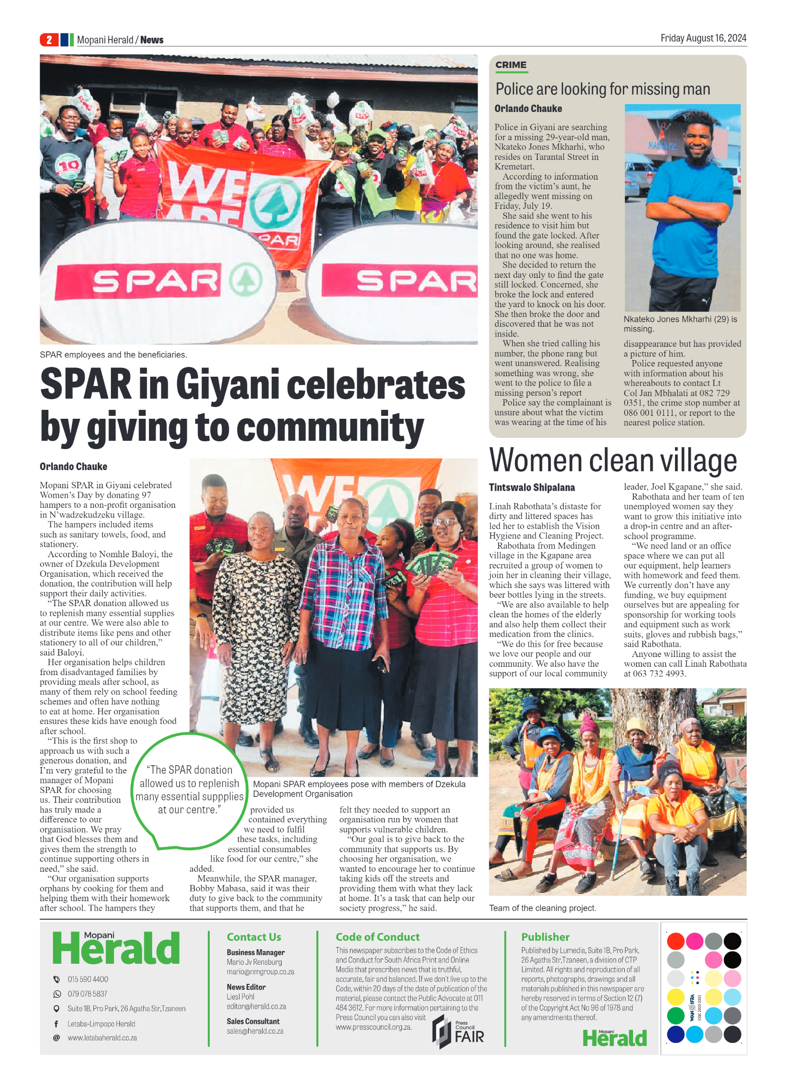 Mopani Herald page 2