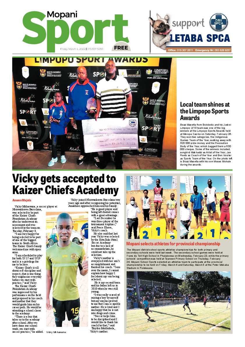 Mopani Herald 04 Mar 2022 page 12