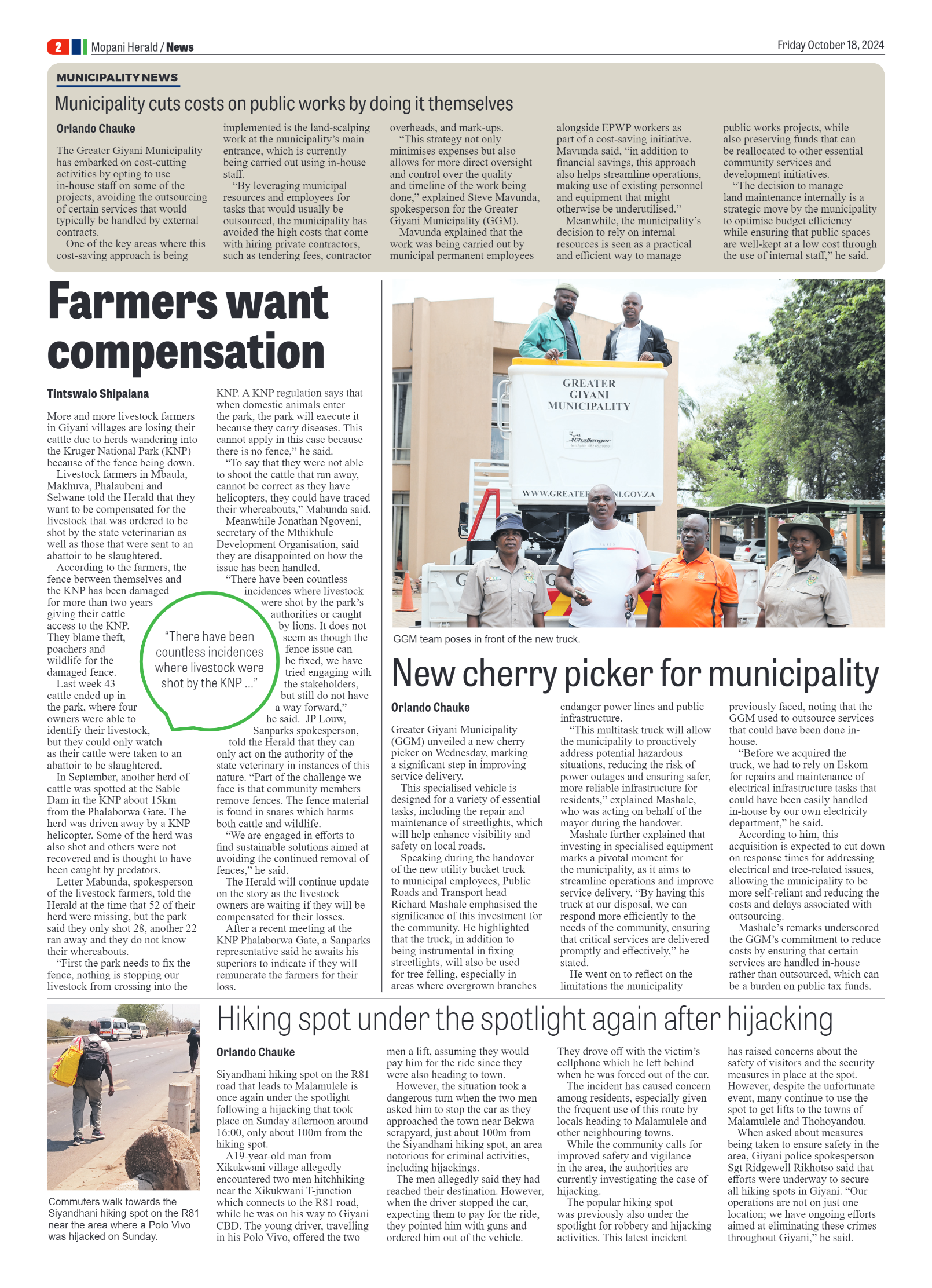 Mopani Herald page 2