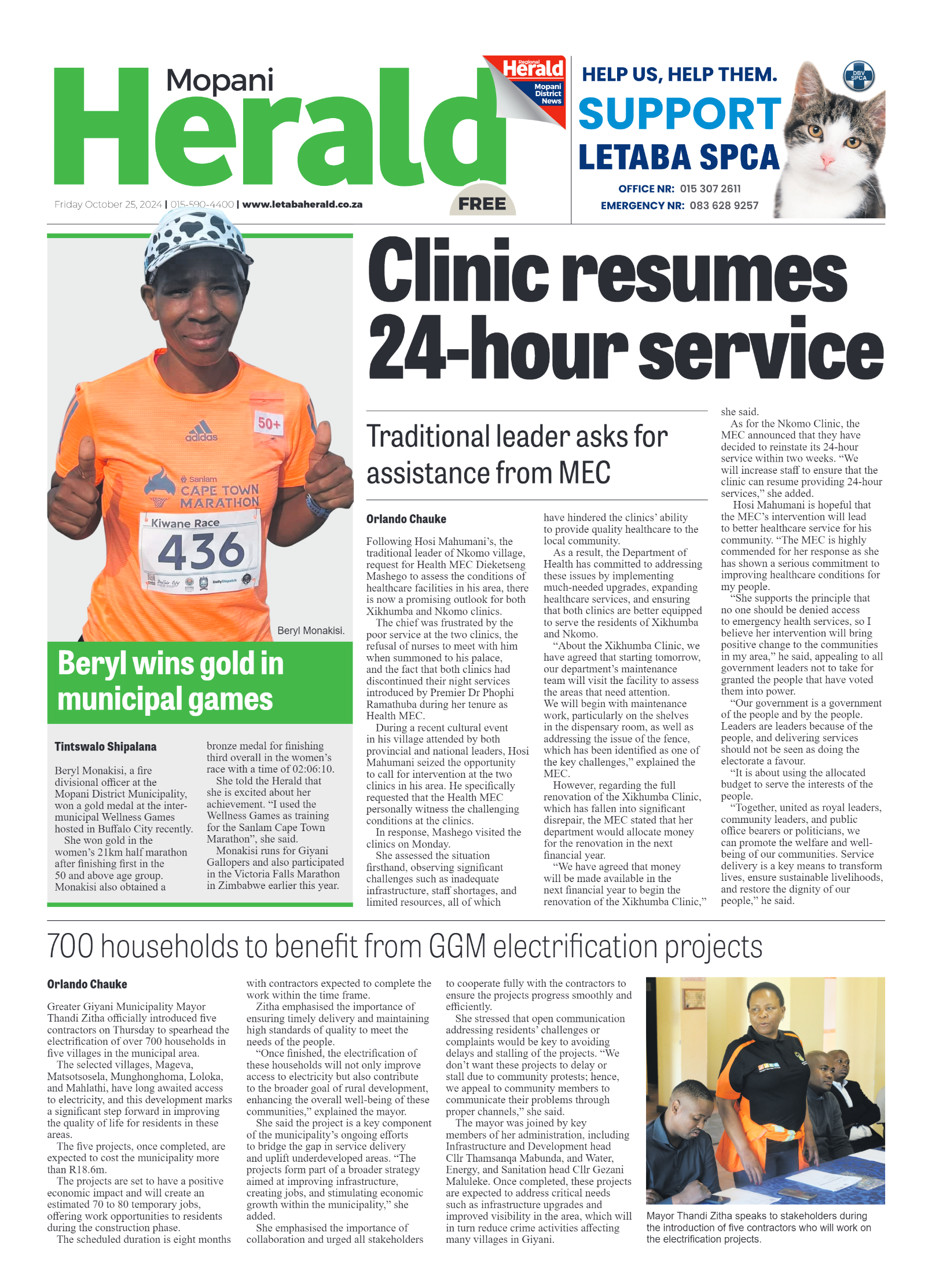 Mopani Herald page 1