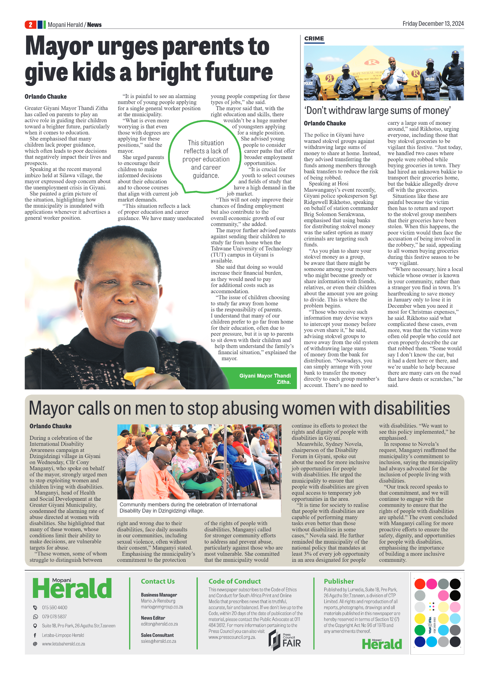 Mopani Herald page 2