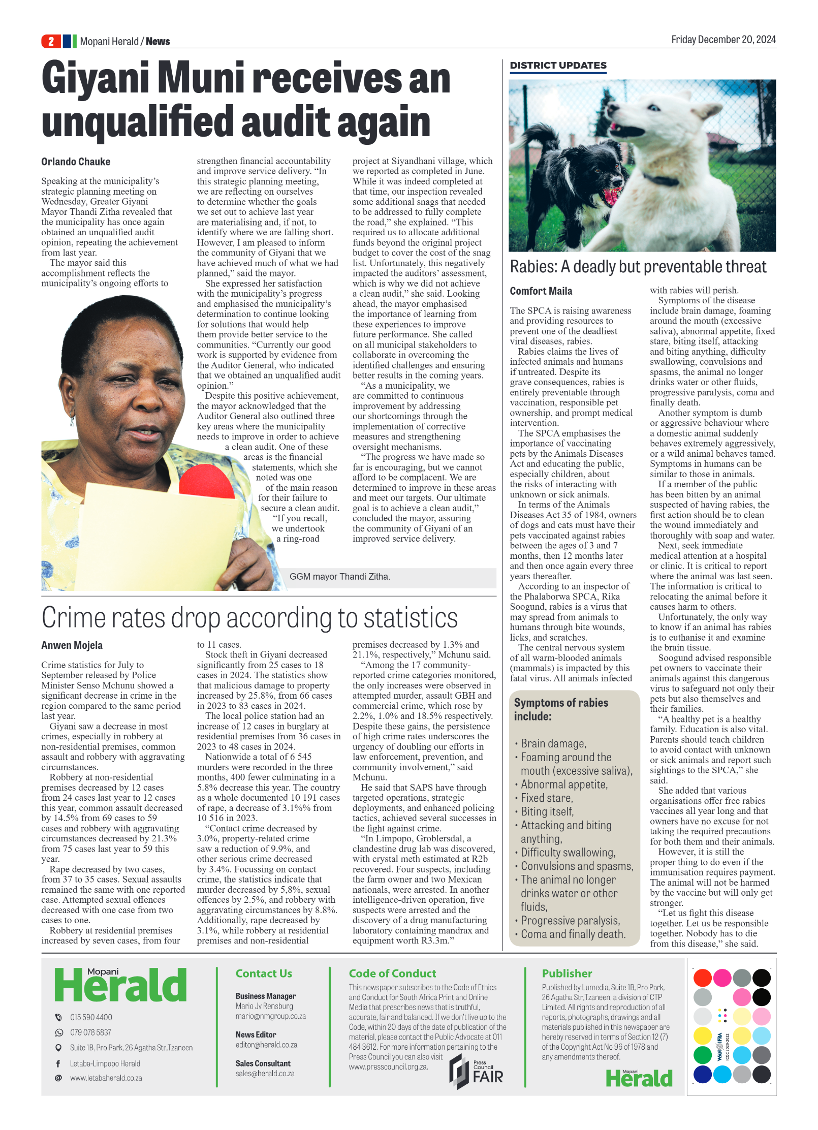 Mopani Herald page 2