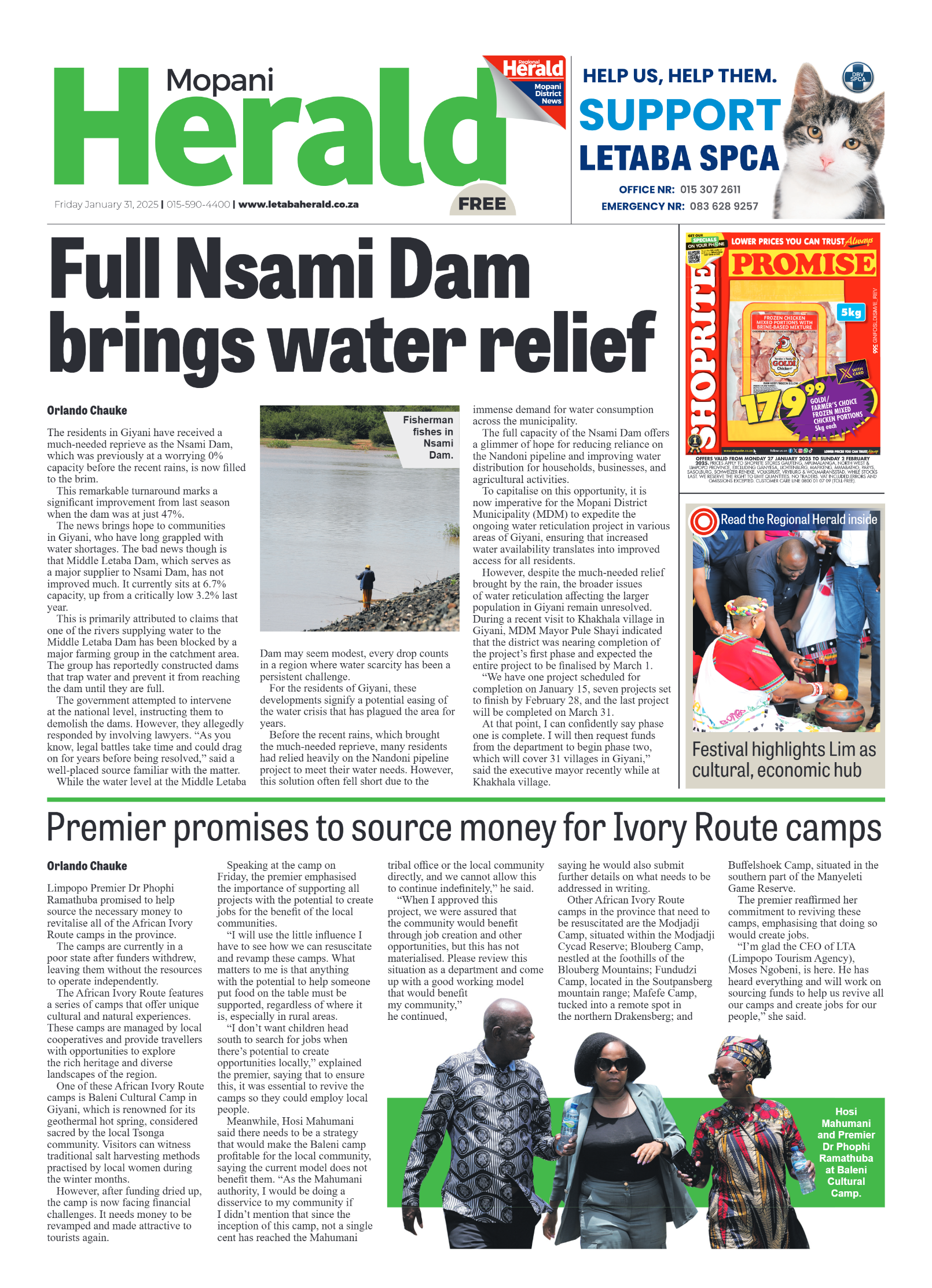 Mopani Herald page 1