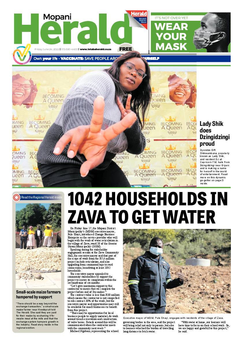 Mopani Herald page 1