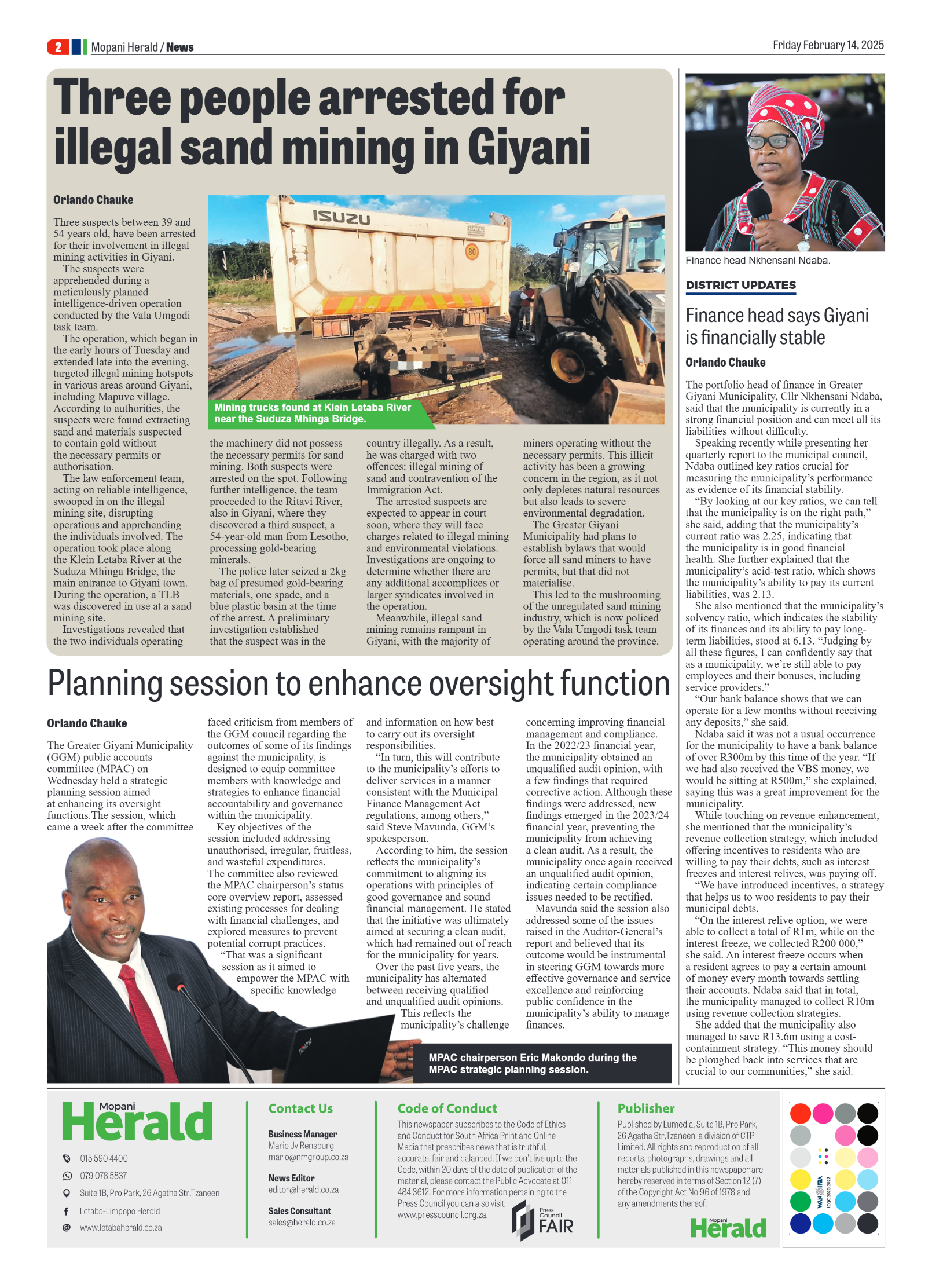 Mopani Herald page 2