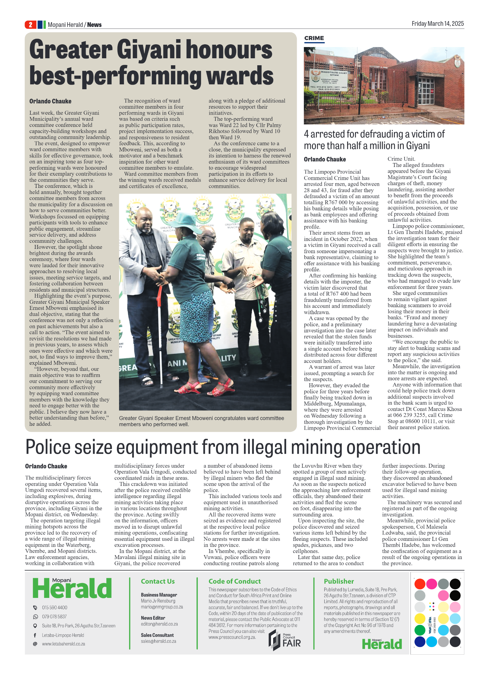 Mopani Herald page 2