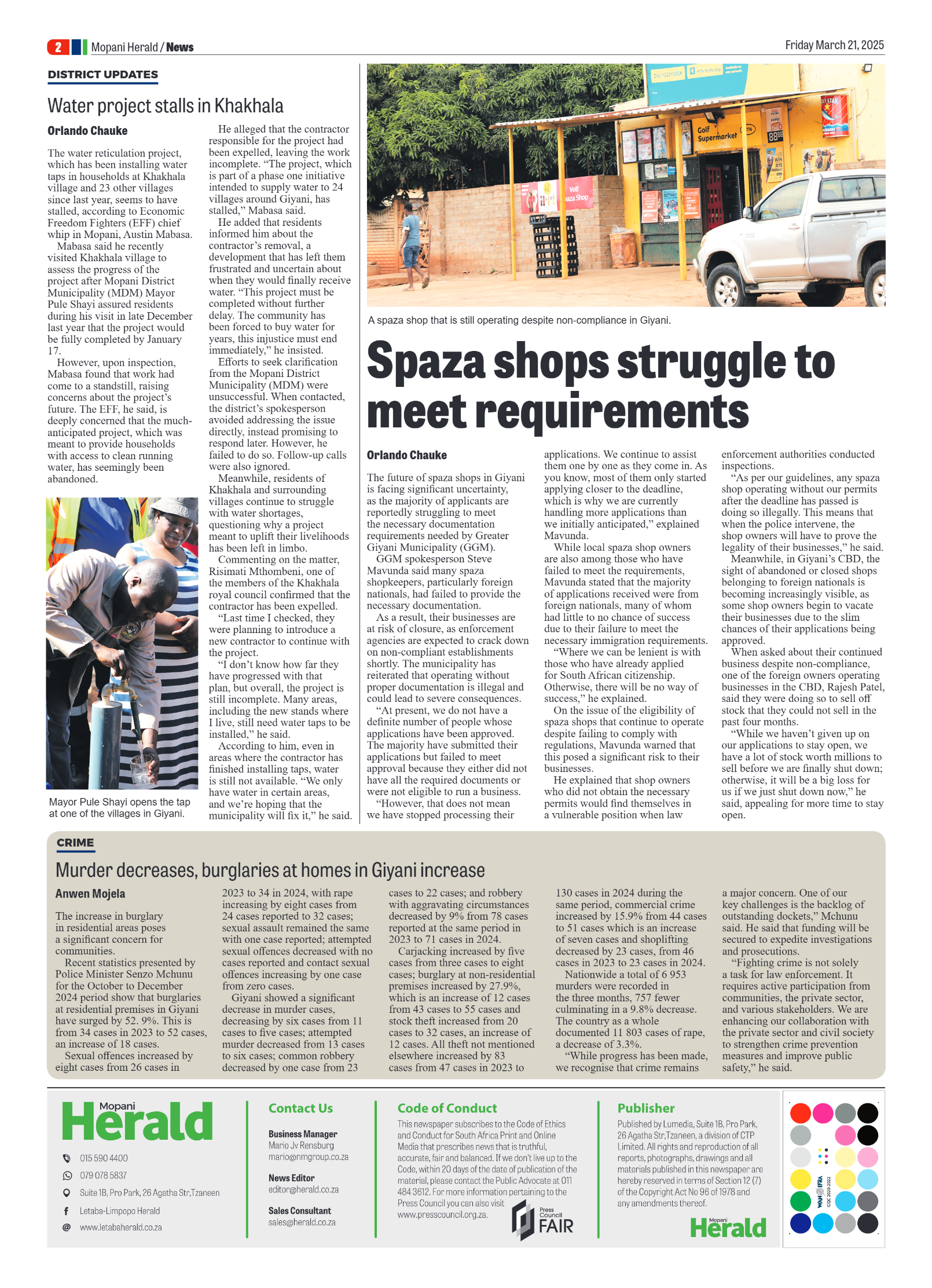 Mopani Herald page 2