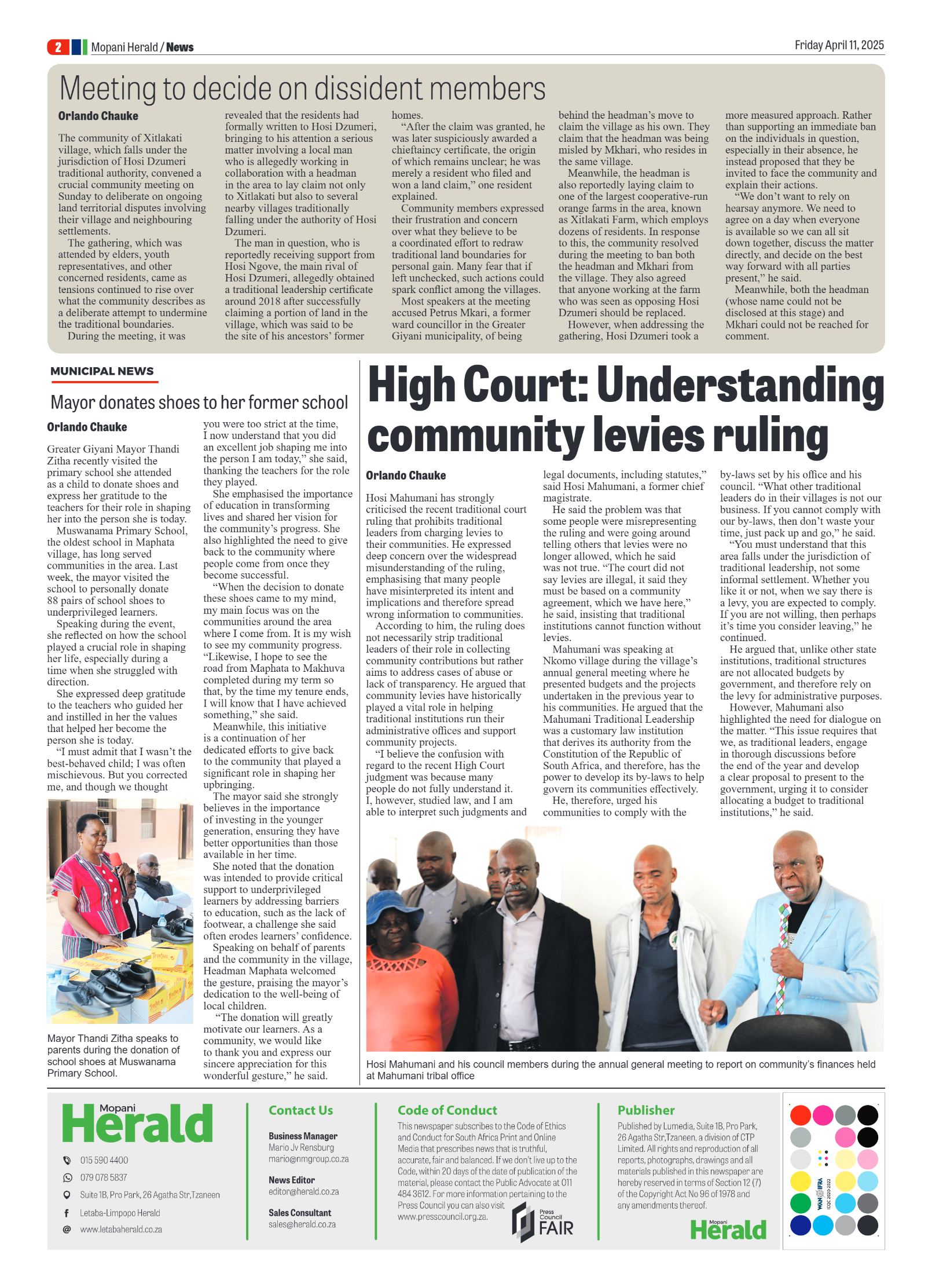 Mopani Herald page 2