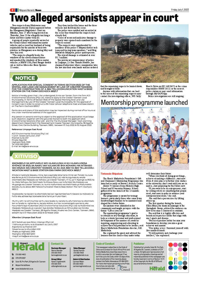 Mopani Herald page 2