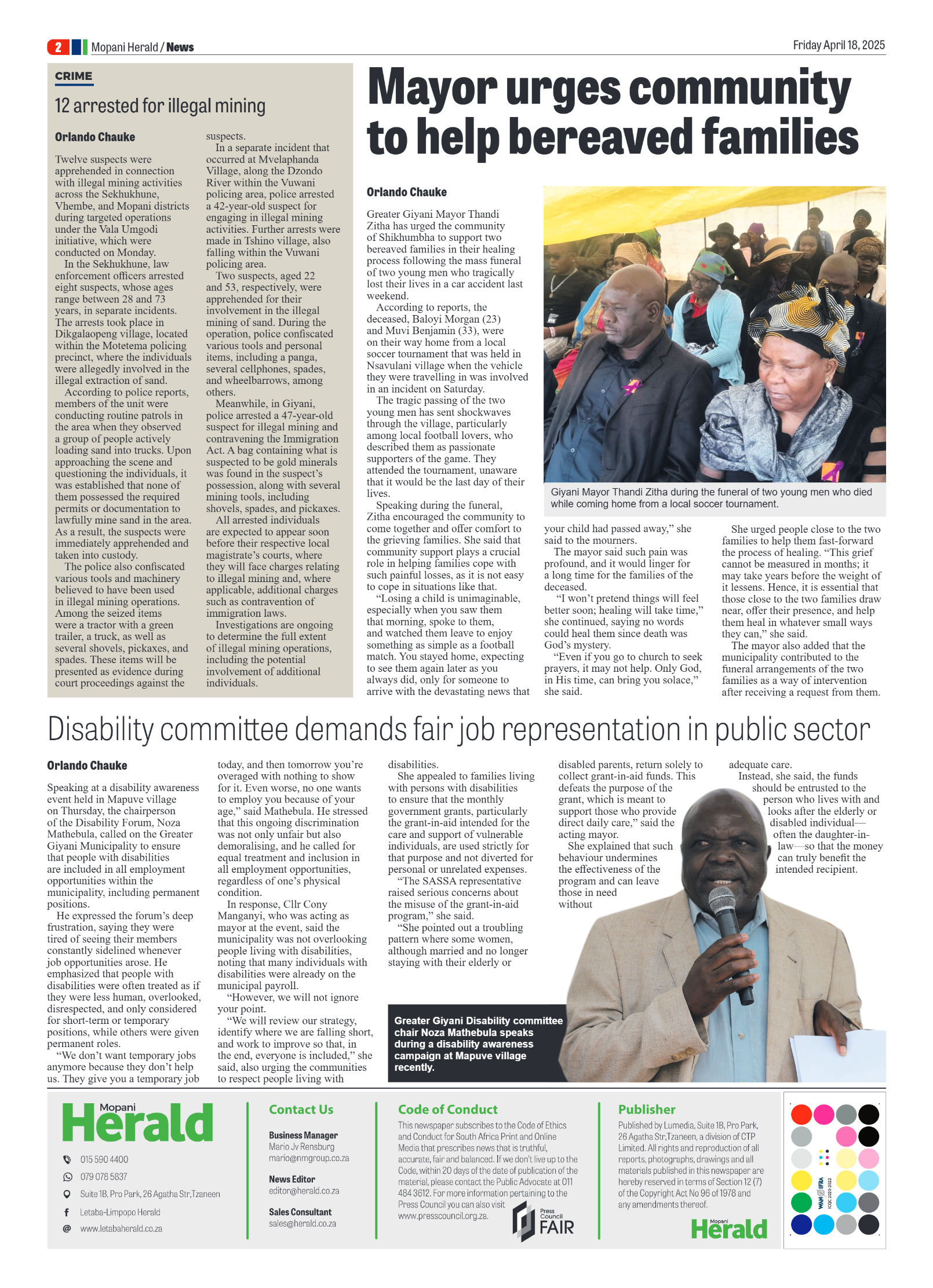 Mopani Herald page 2