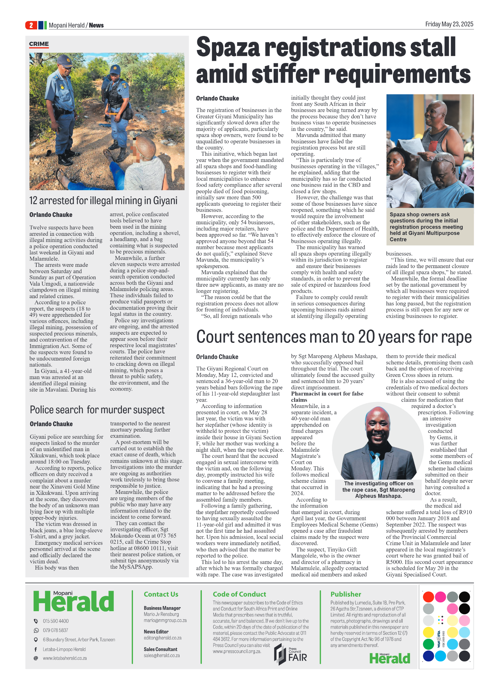Mopani Herald page 2