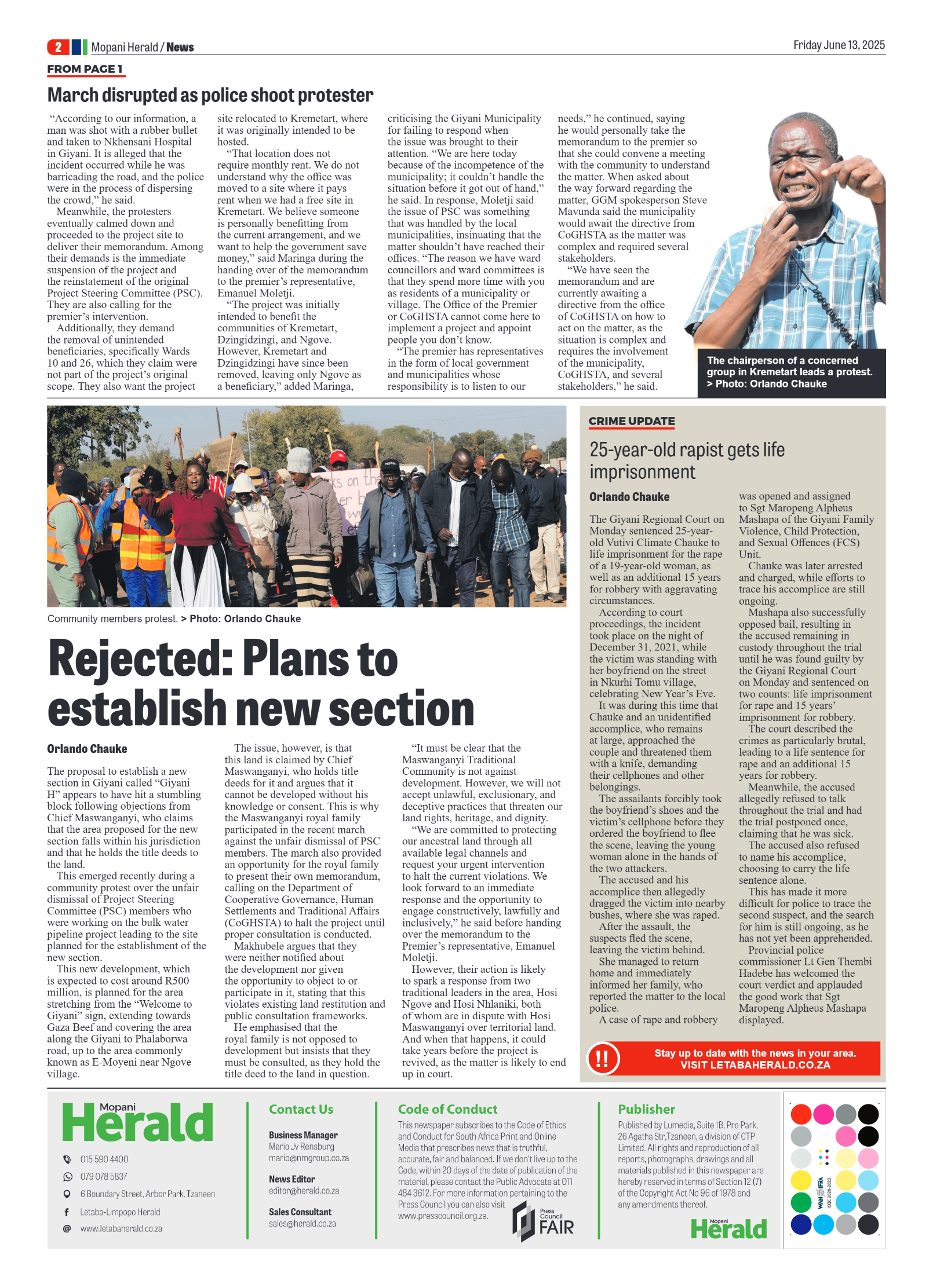 Mopani Herald page 2