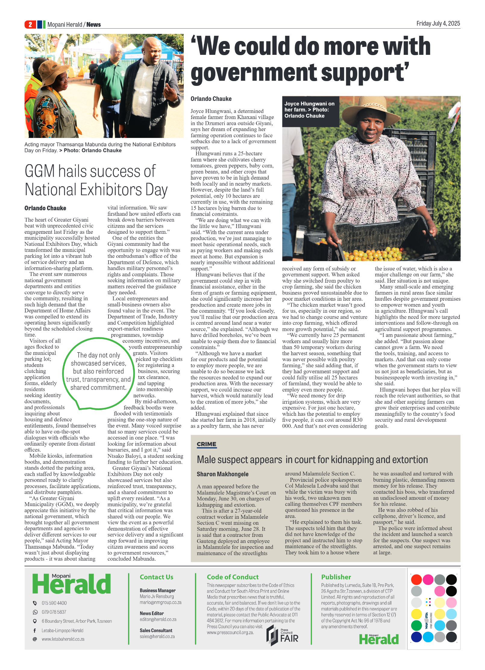 Mopani Herald page 2