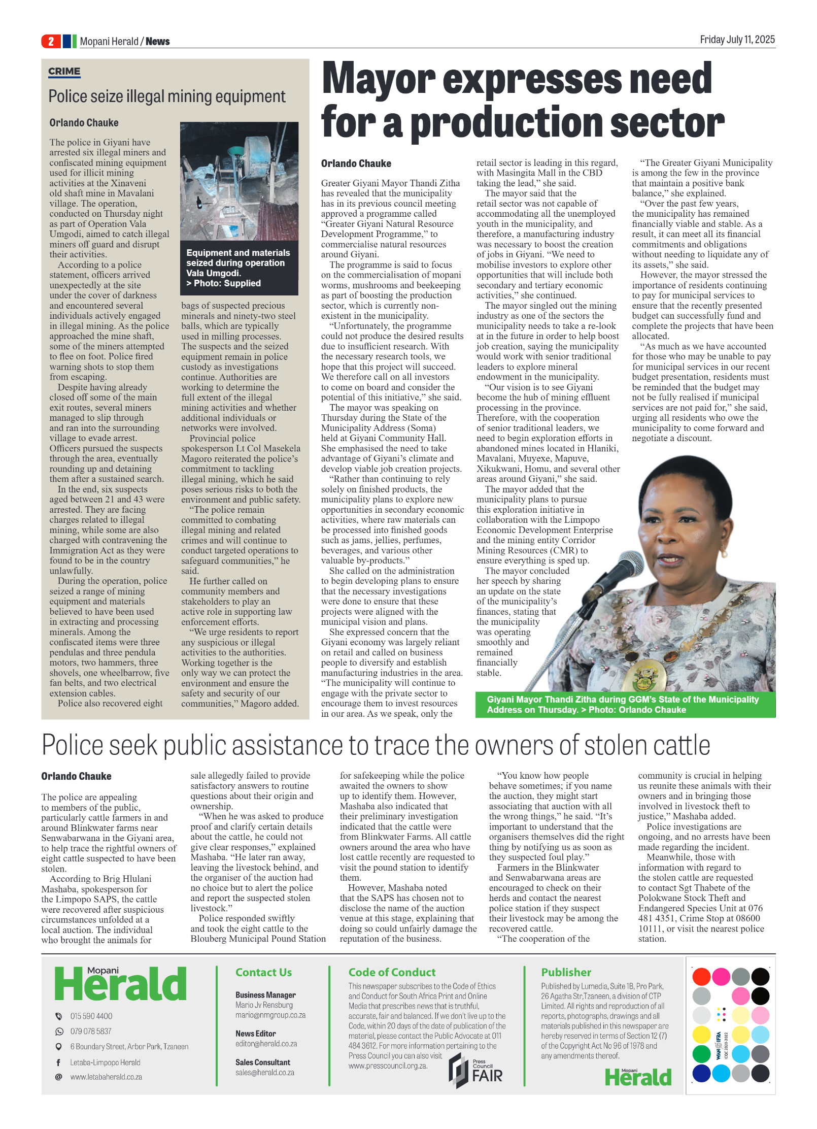 Mopani Herald page 2