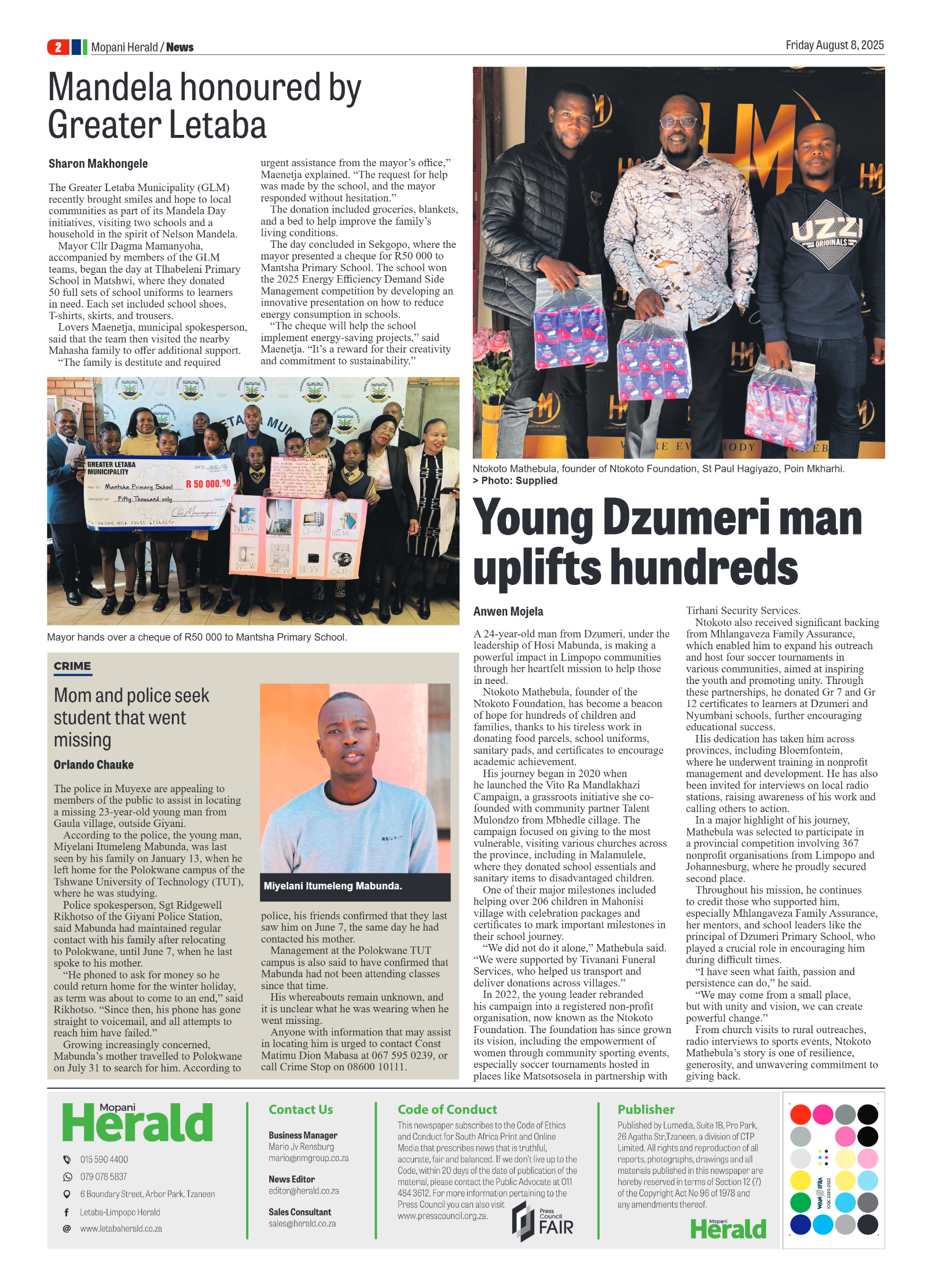 Mopani Herald page 2