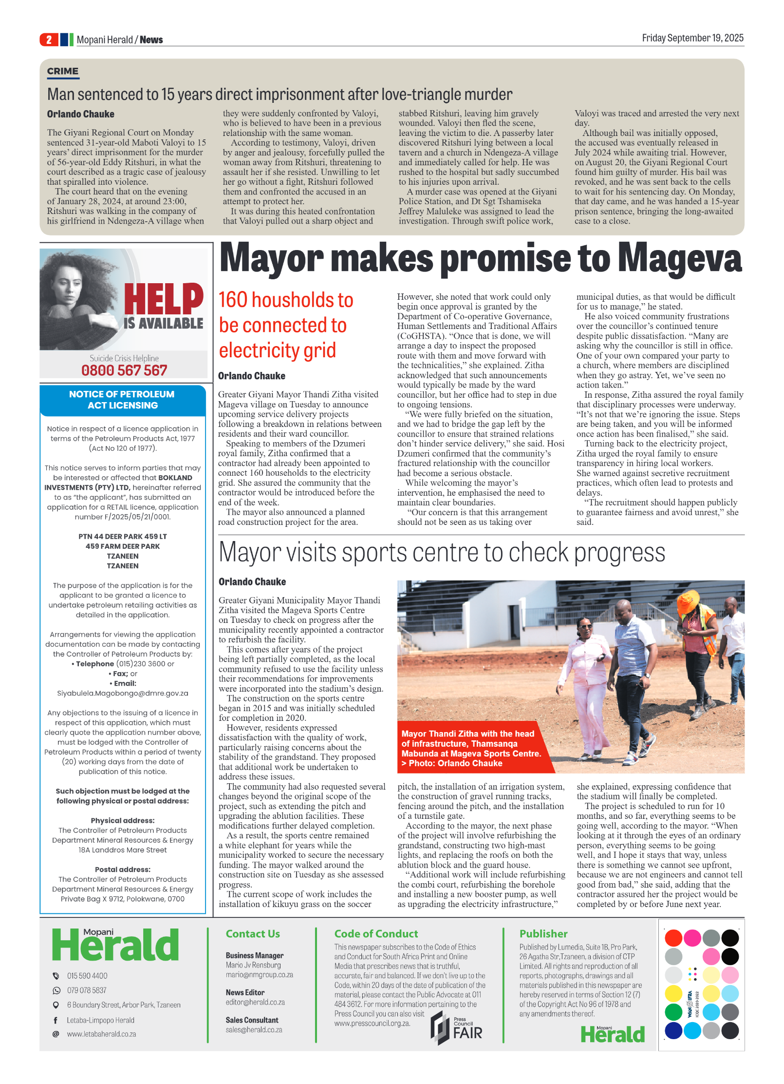 Mopani Herald page 2