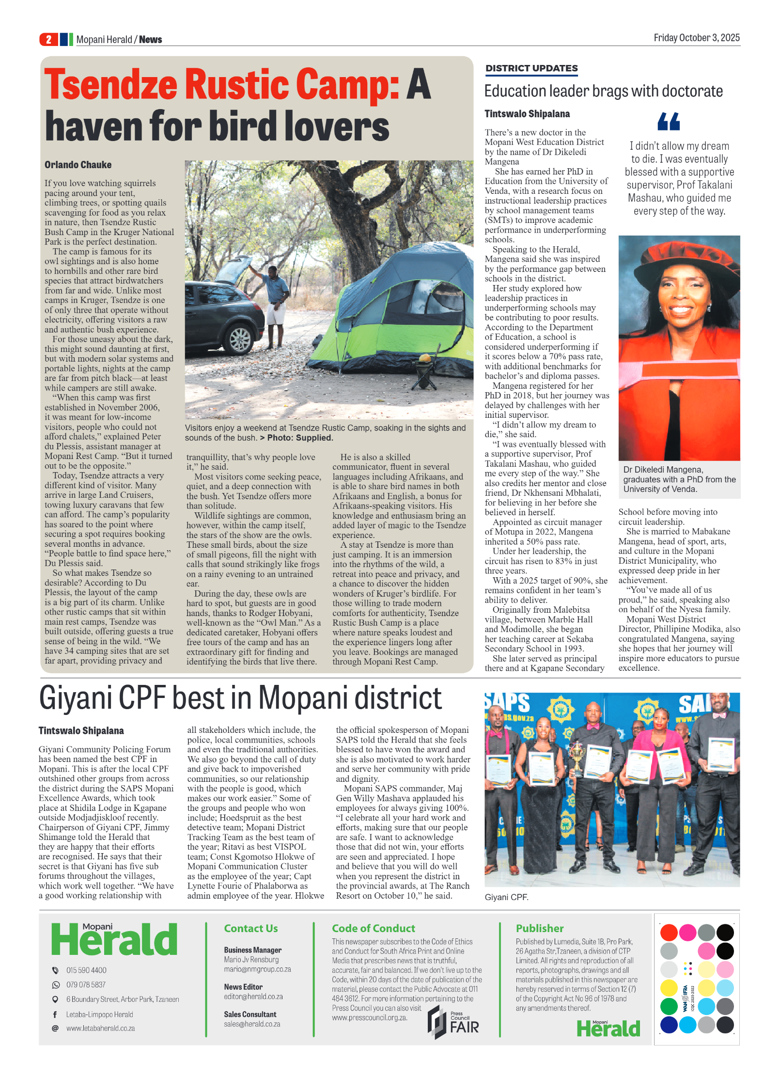 Mopani Herald page 2