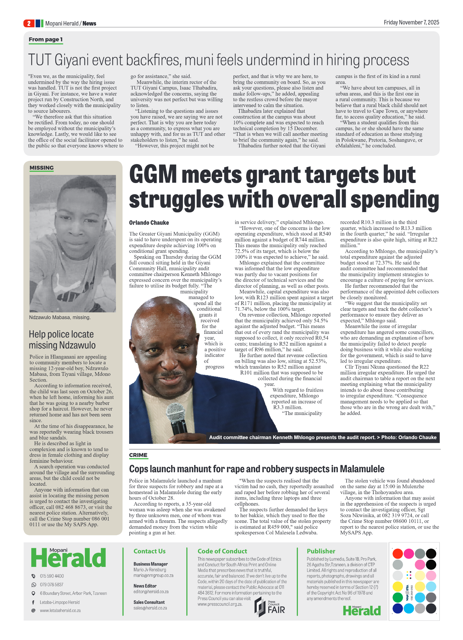 Mopani Herald page 2