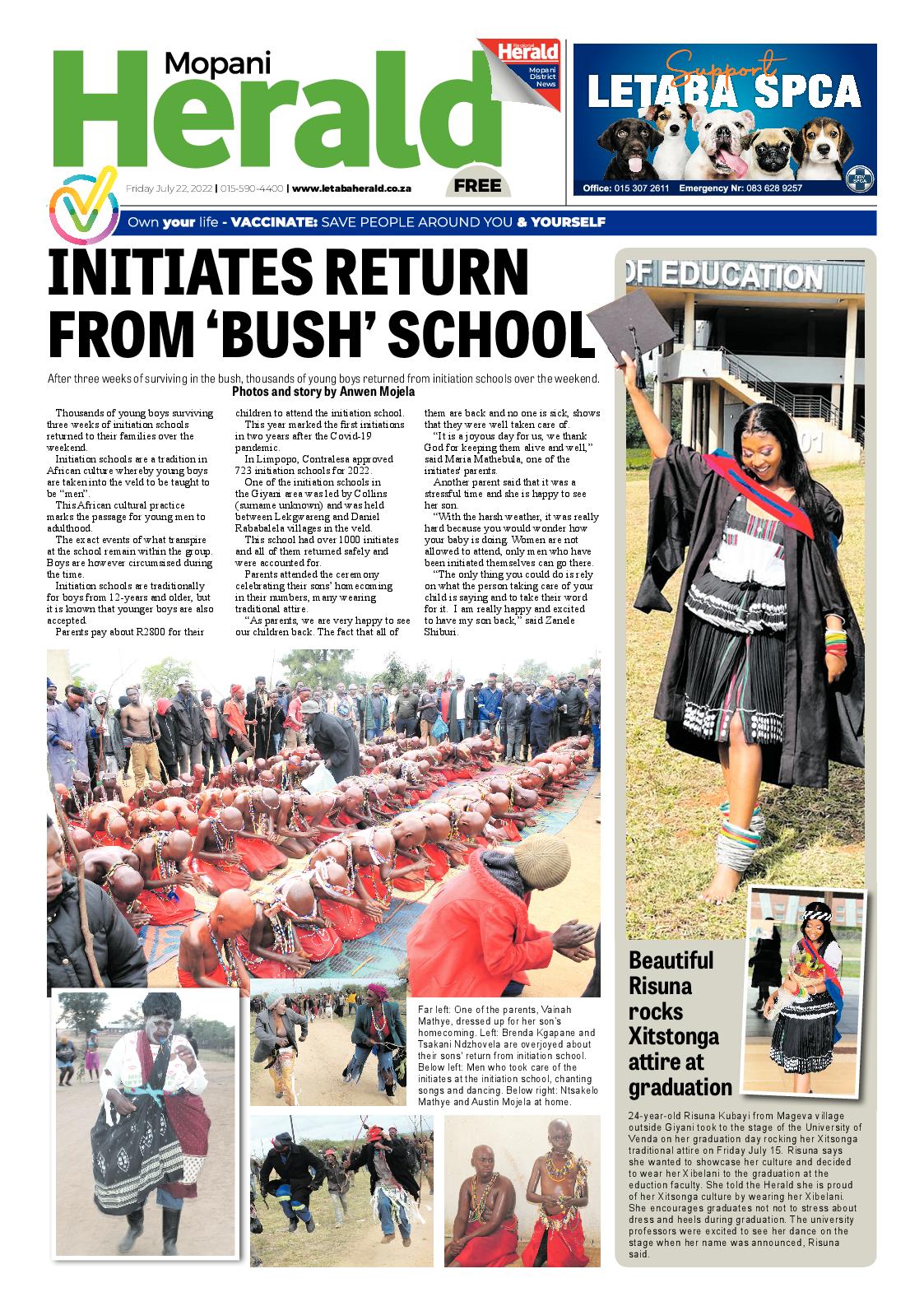 Mopani Herald page 1