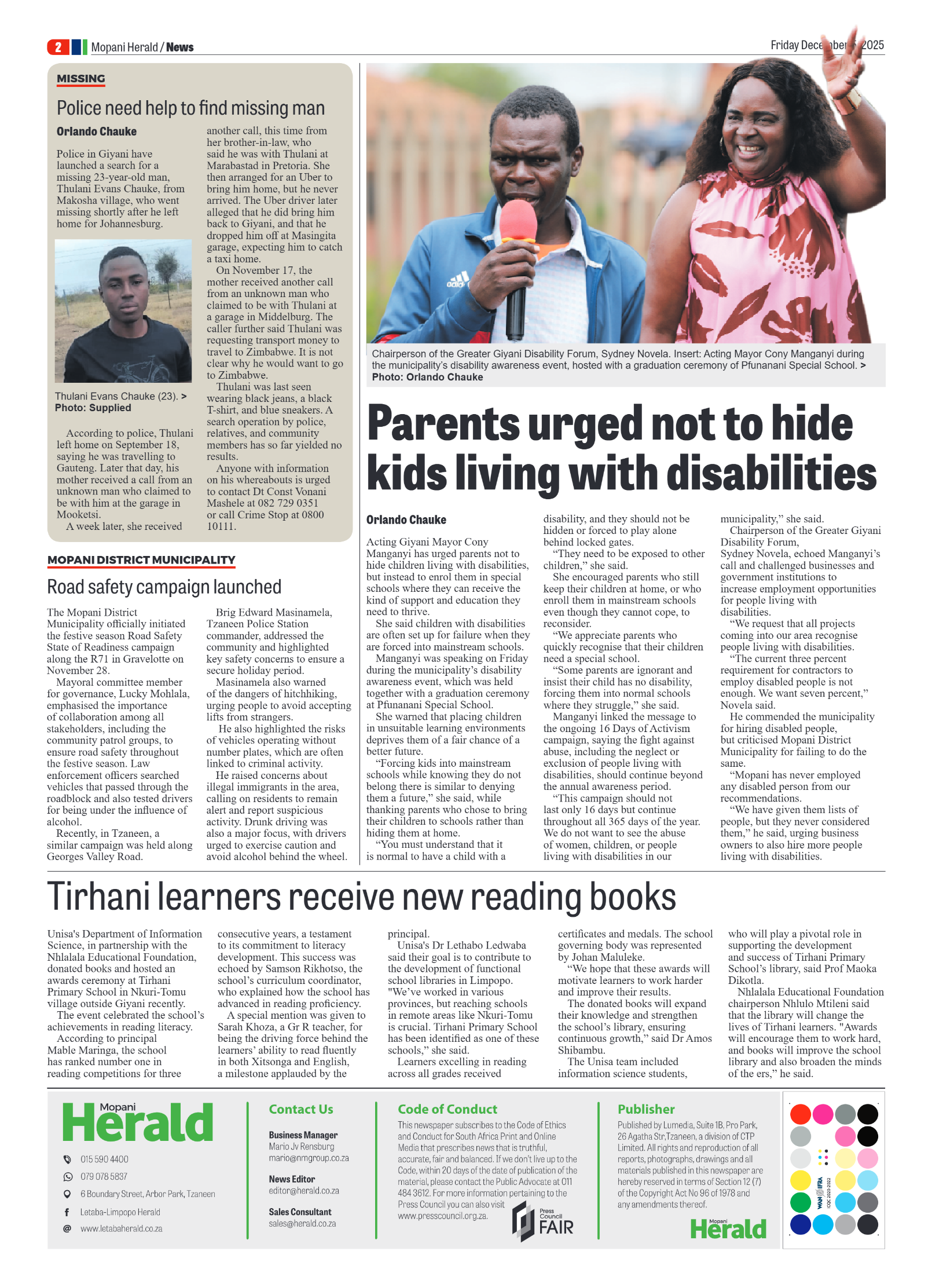 Mopani Herald page 2