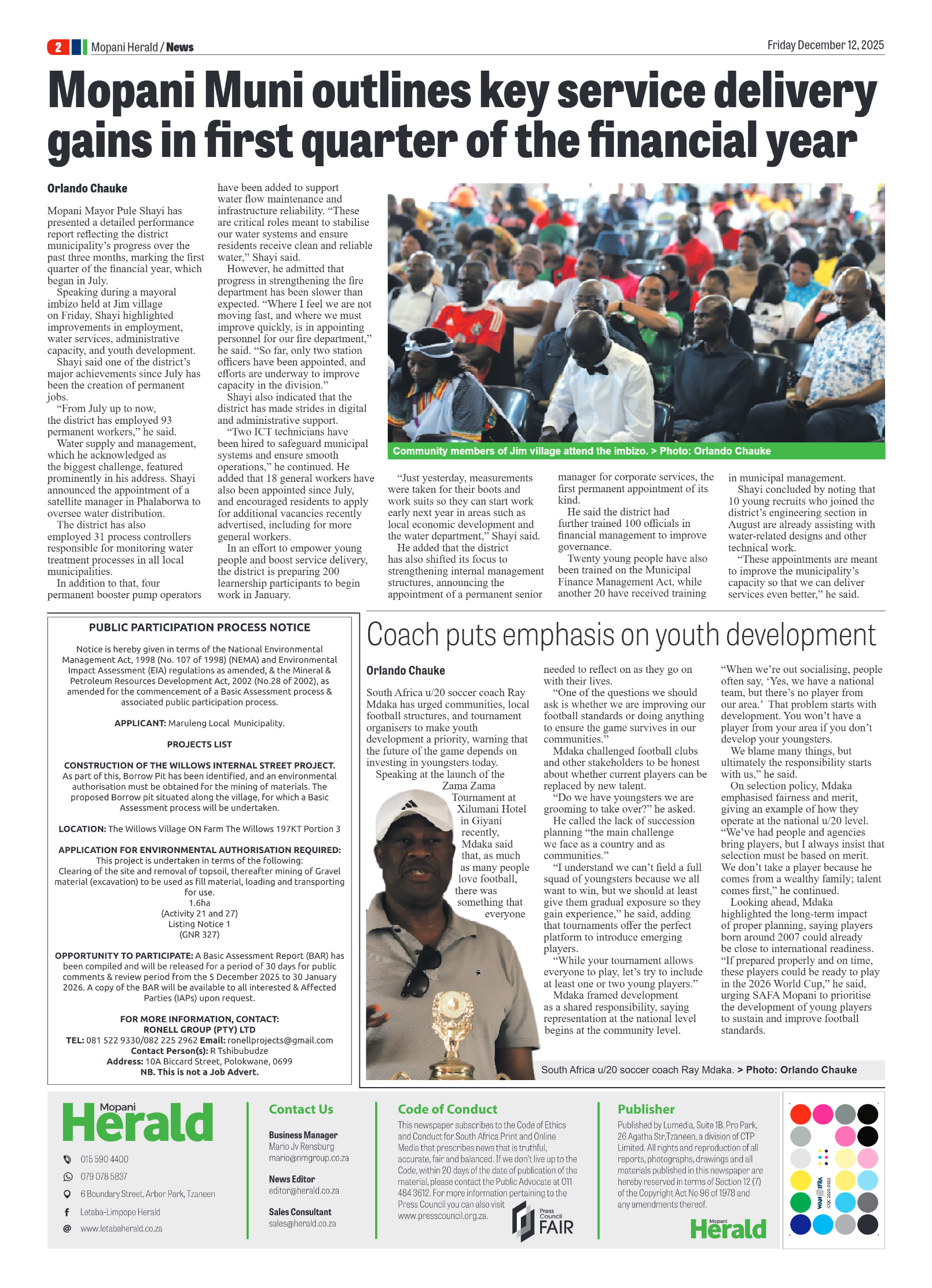 Mopani Herald page 2