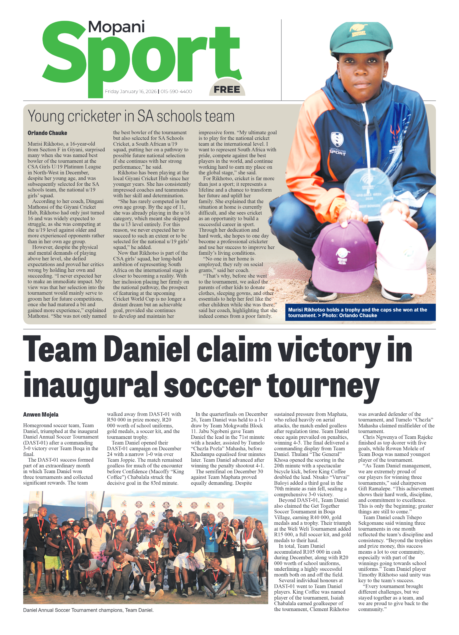 Mopani Herald 16 Jan 2026 page 8