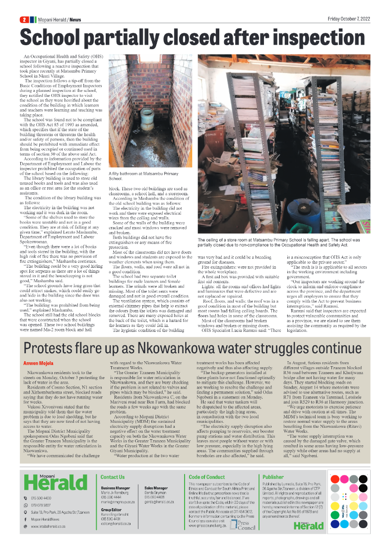 Mopani Herald page 2