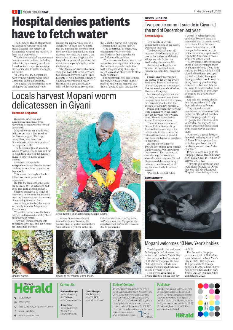 Mopani Herald page 2