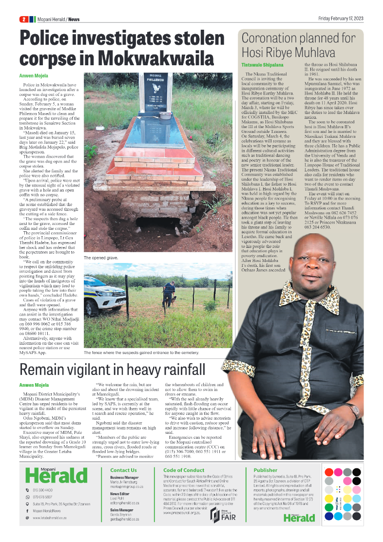 Mopani Herald page 2